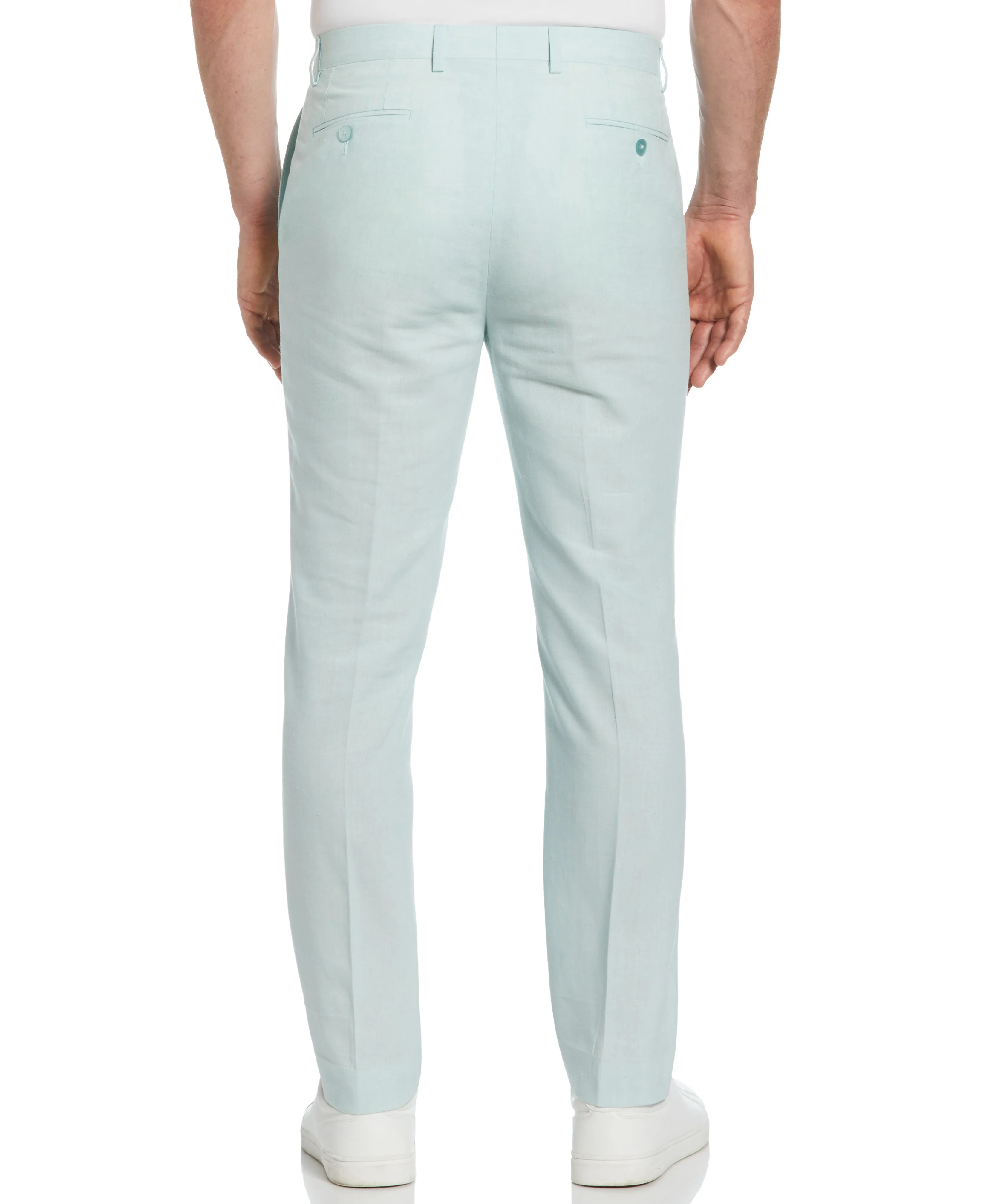 Slim Fit Linen Blend Suit Pant sold by Perry Ellis product image thumbnail 2