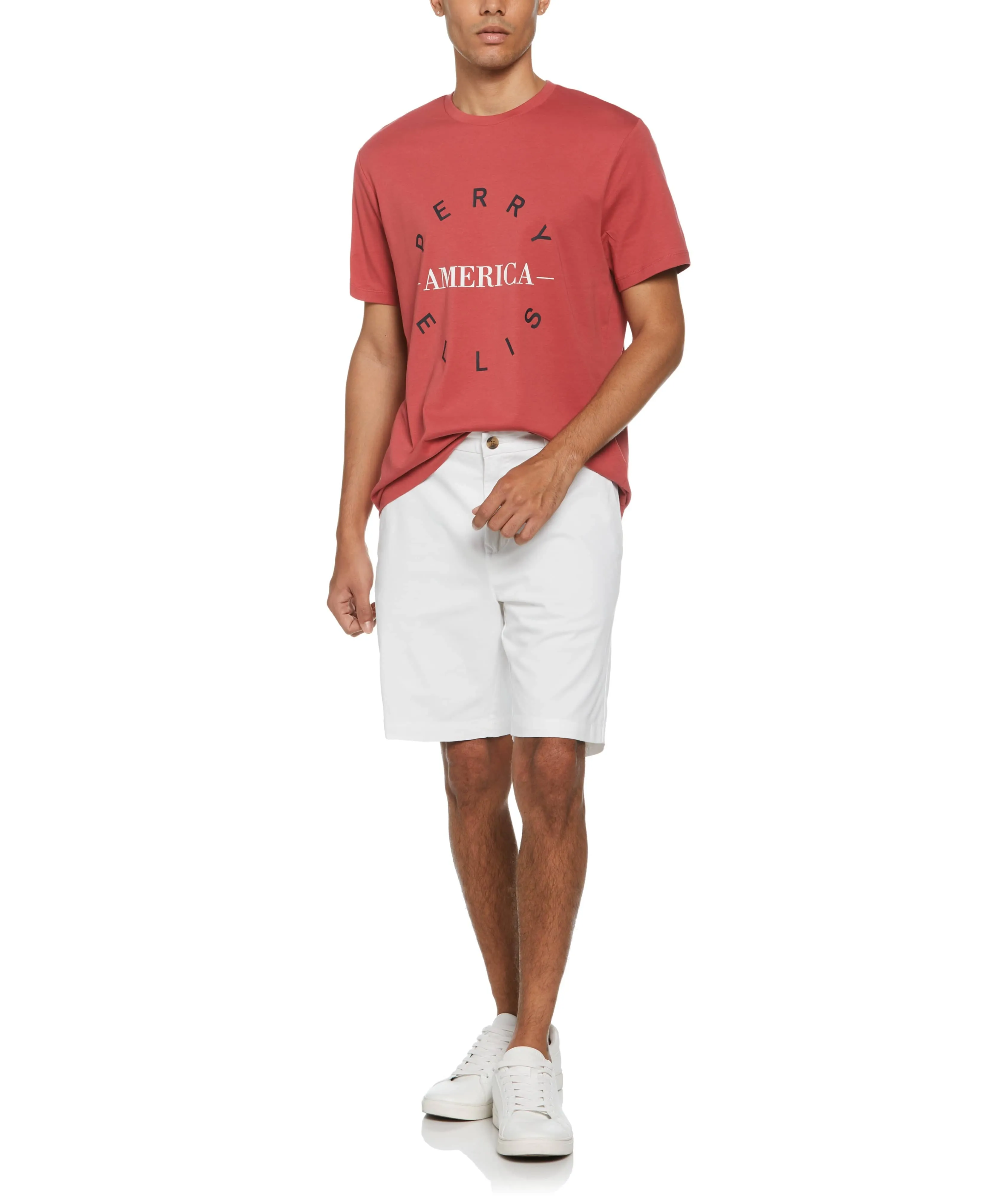 Circle Graphic T-Shirt sold by Perry Ellis product image thumbnail 4