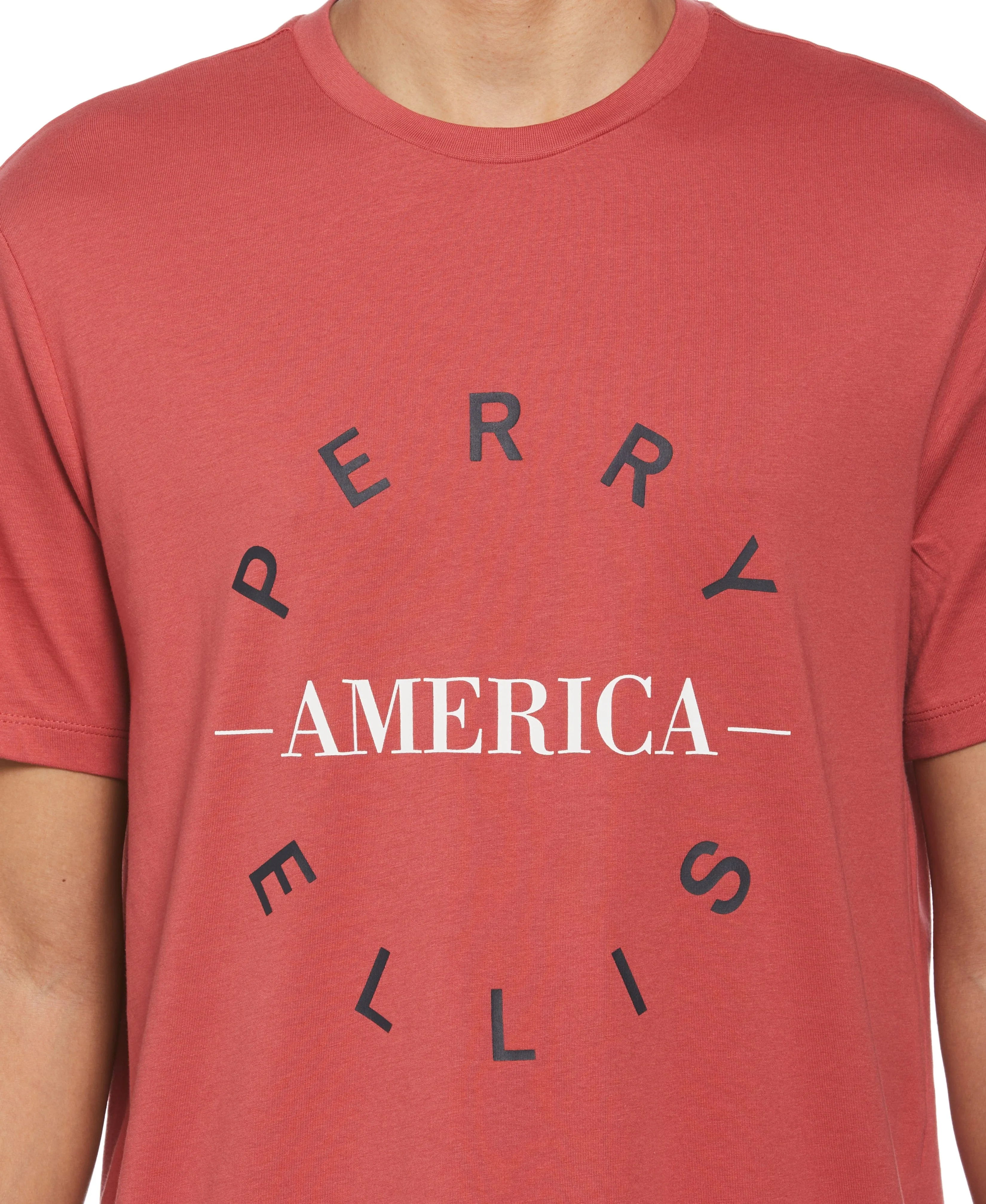 Circle Graphic T-Shirt sold by Perry Ellis product image thumbnail 3