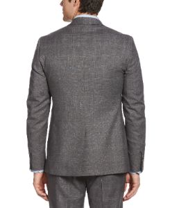 Very Slim Fit Subtle Plaid Suit Jacket sold by Perry Ellis