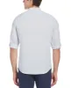 Untucked Total Stretch Slim Fit Seersucker Shirt - Blue sold by Perry Ellis