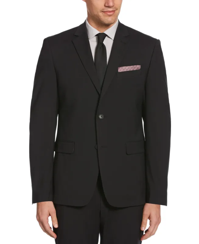 2 Piece Slim Fit Mini Check Suit sold by Perry Ellis