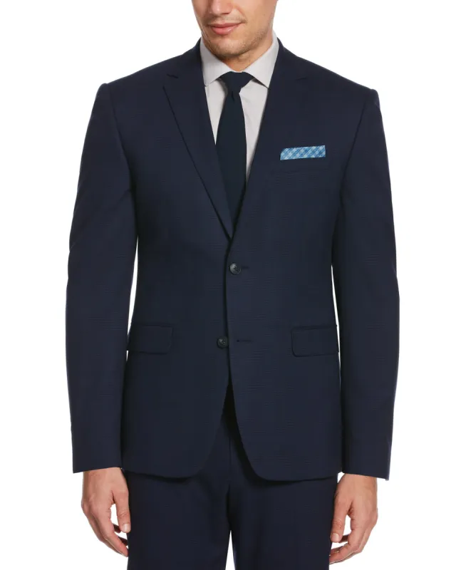 2 Piece Slim Fit Dark Plaid Suit sold by Perry Ellis