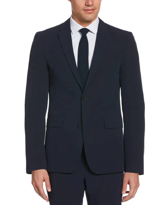 Slim Fit Non-Iron Navy Ventech Suit Jacket sold by Perry Ellis