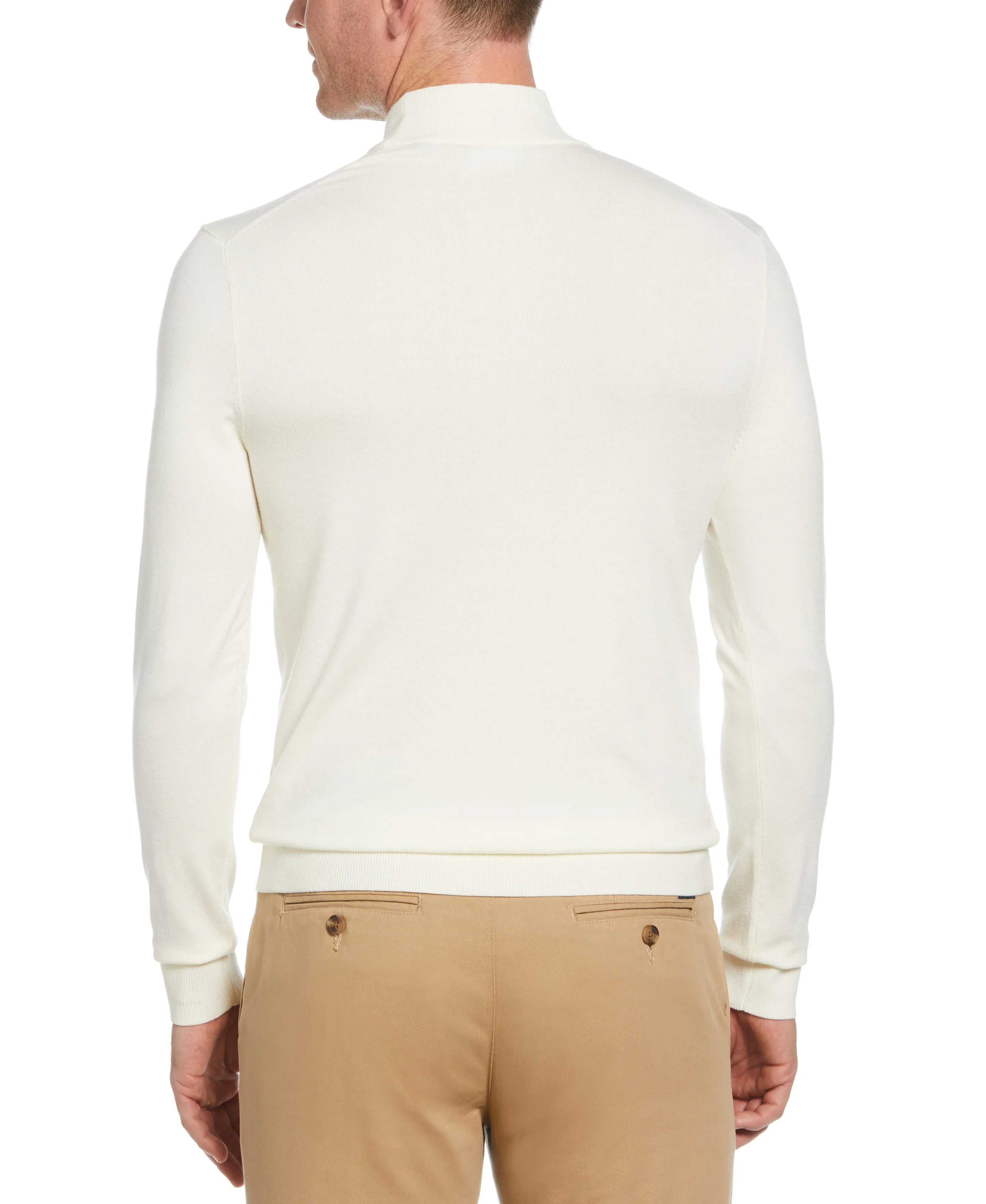 Tech Knit Mock Neck Pullover Sweater sold by Perry Ellis product image thumbnail 2