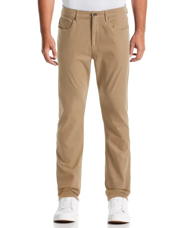 Very Slim Fit 5-Pocket Twill Stretch Pant sold by Perry Ellis