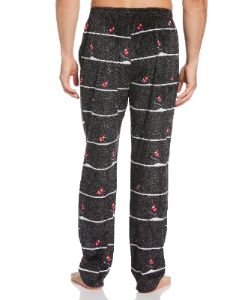 Silky Fleece Santa Ski Print Pant sold by Perry Ellis