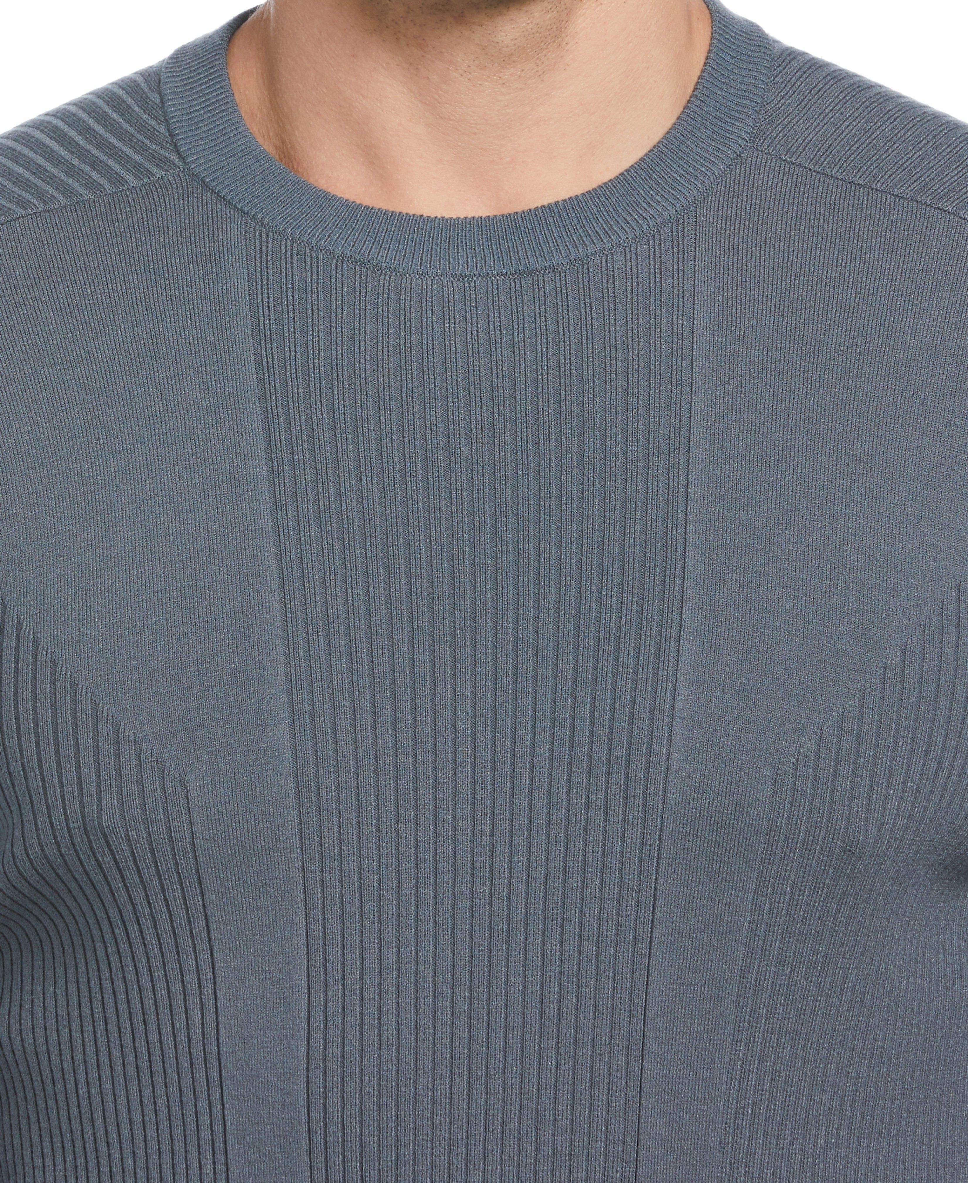 Tech Ribbed Crew Neck Sweater sold by Perry Ellis product image thumbnail 3