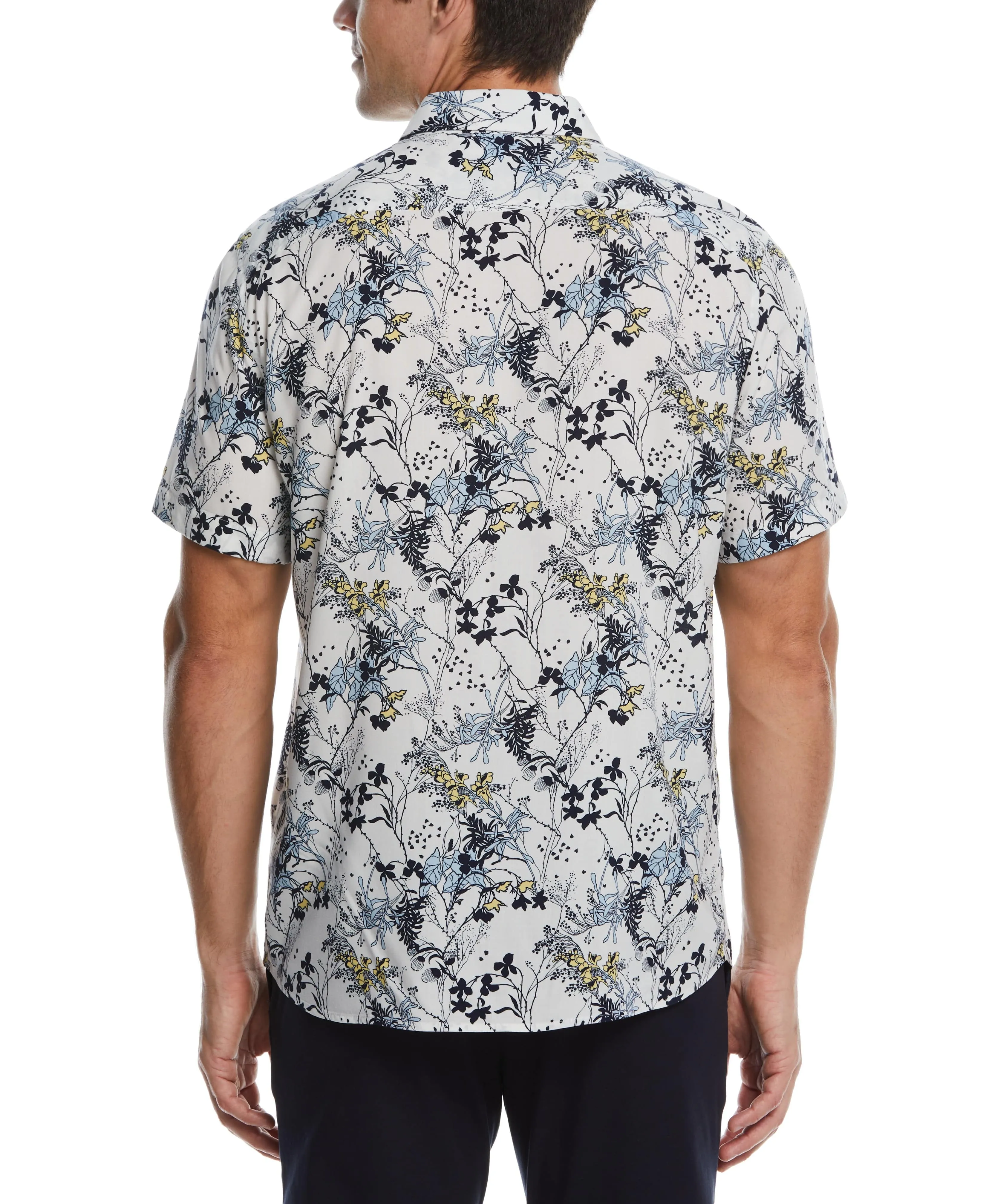 Soft Floral Print Shirt sold by Perry Ellis product image thumbnail 2