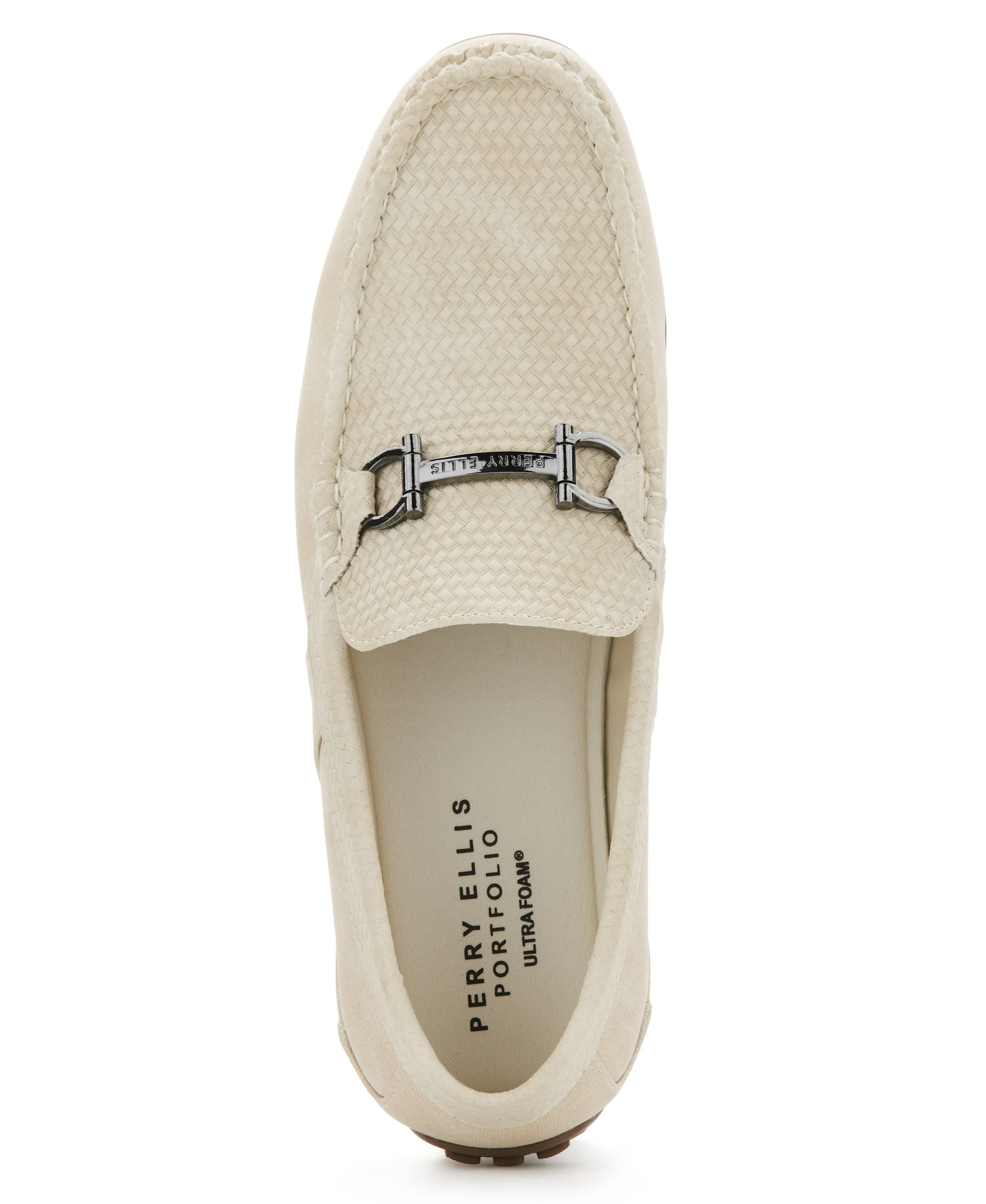 White Speedy Loafer sold by Perry Ellis product image thumbnail 4