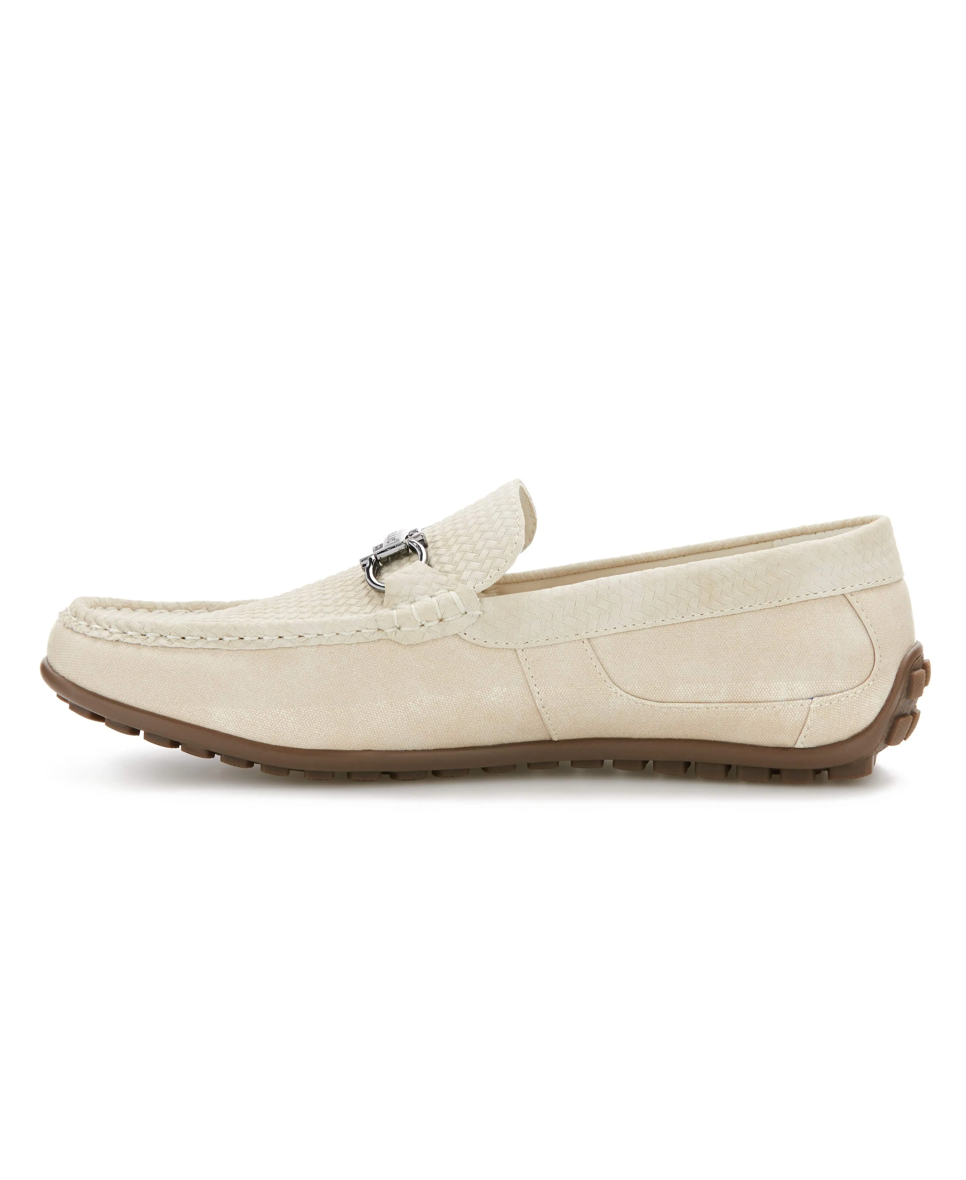 White Speedy Loafer sold by Perry Ellis product image thumbnail 2