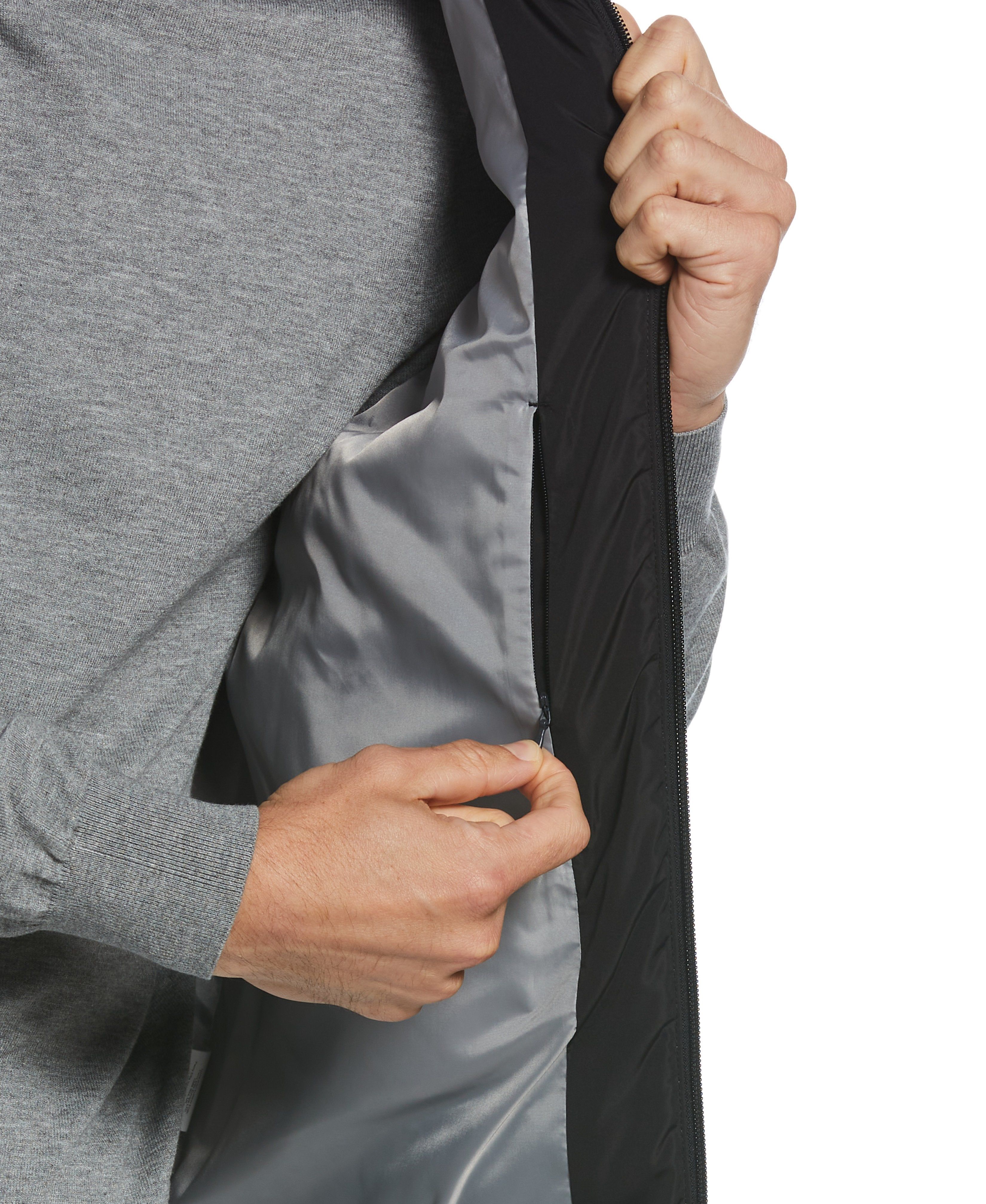 Color Blocked Puffer Vest sold by Perry Ellis product image thumbnail 3