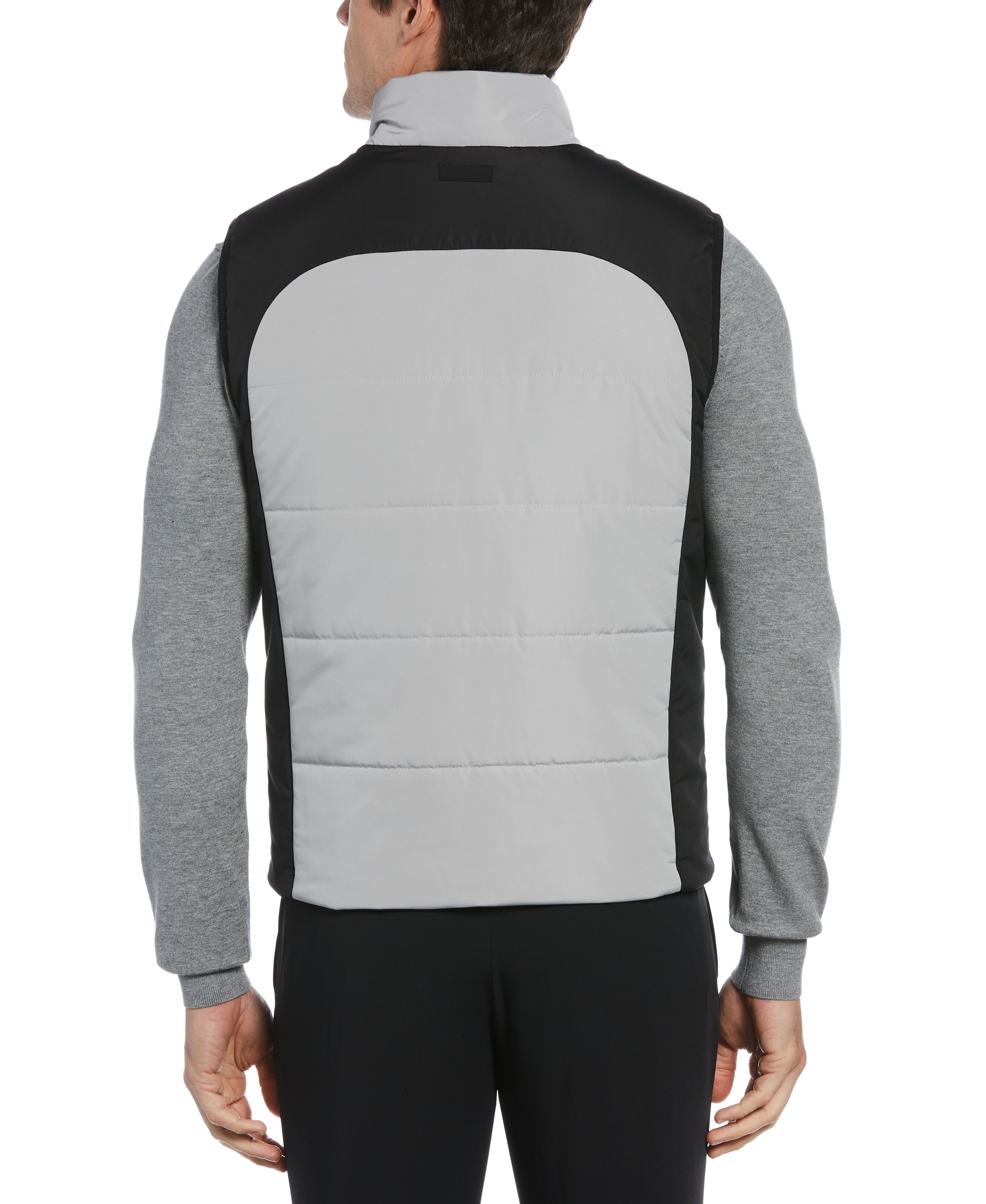 Color Blocked Puffer Vest sold by Perry Ellis product image thumbnail 2