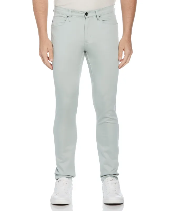 Skinny Fit Anywhere Five Pocket Pant sold by Perry Ellis