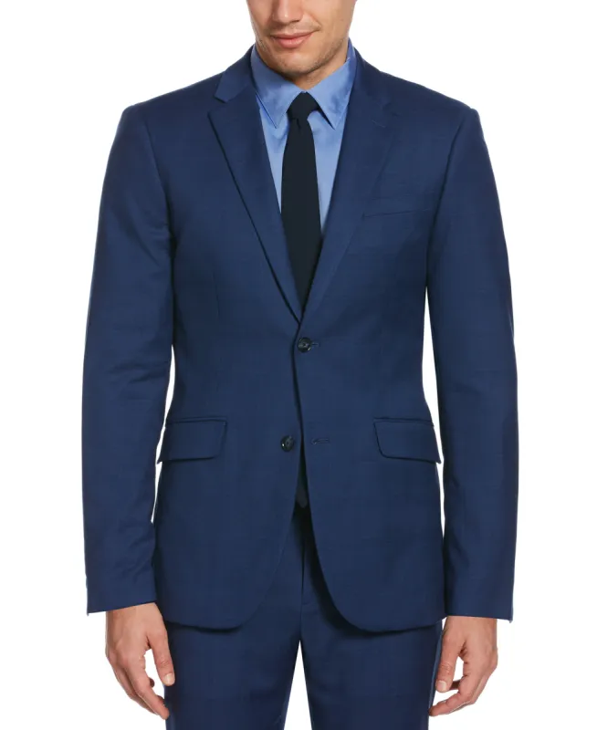 Very Slim Fit Plaid Stretch Jacket sold by Perry Ellis