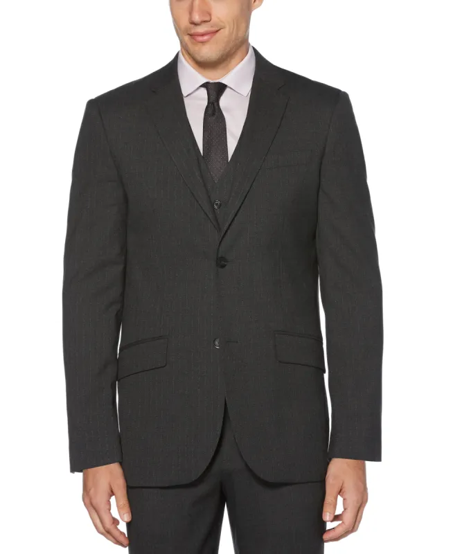 Non-Iron Stripe Suit Jacket sold by Perry Ellis