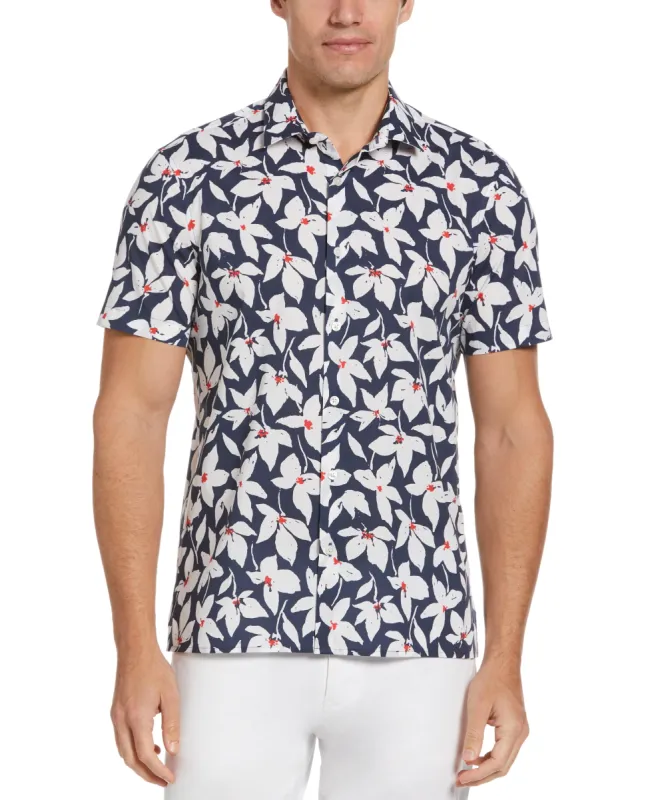 Bold Floral Print Shirt sold by Perry Ellis