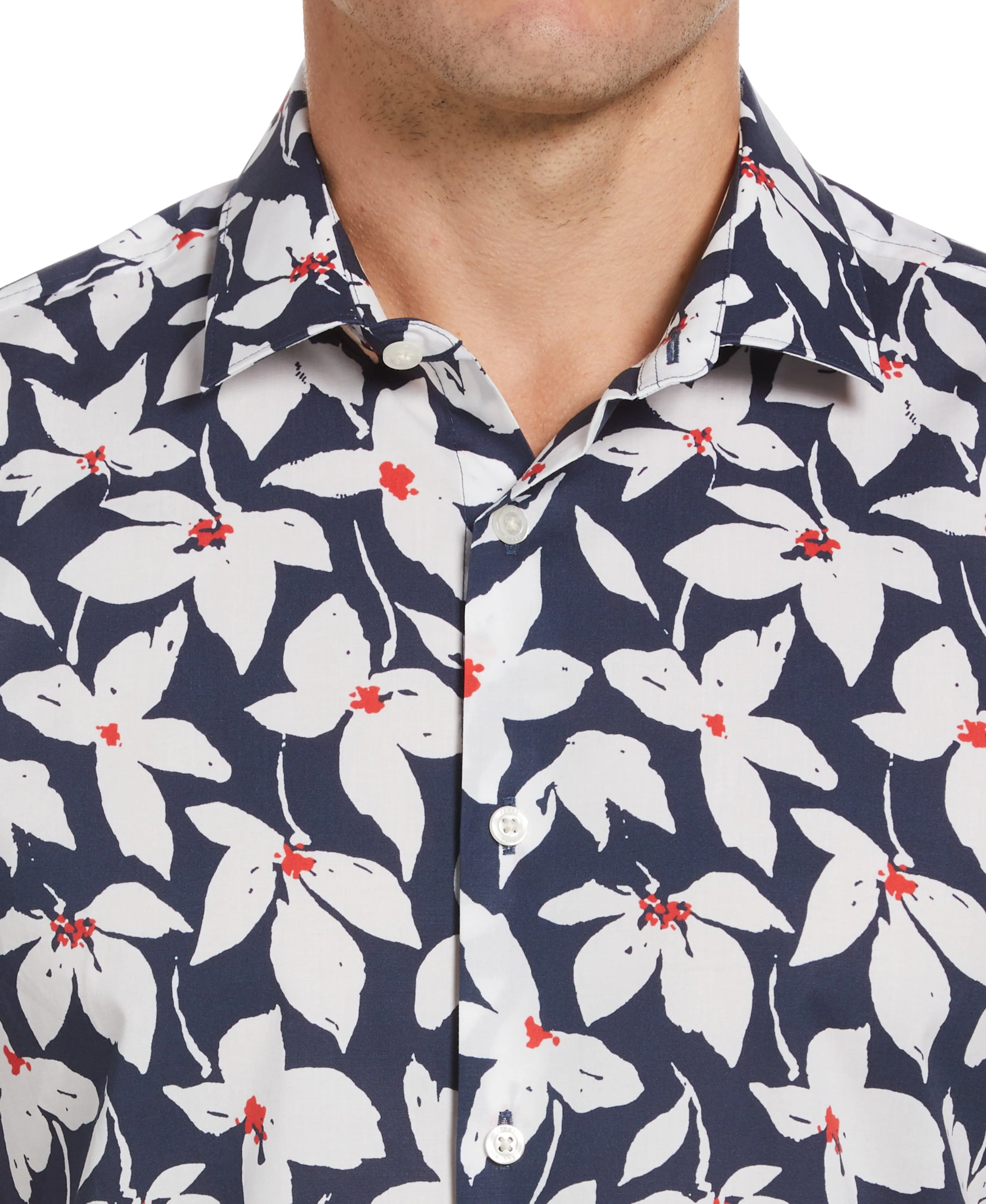 Bold Floral Print Shirt sold by Perry Ellis product image thumbnail 3