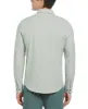 Untucked Total Stretch Slim Fit Solid Shirt - Gray sold by Perry Ellis