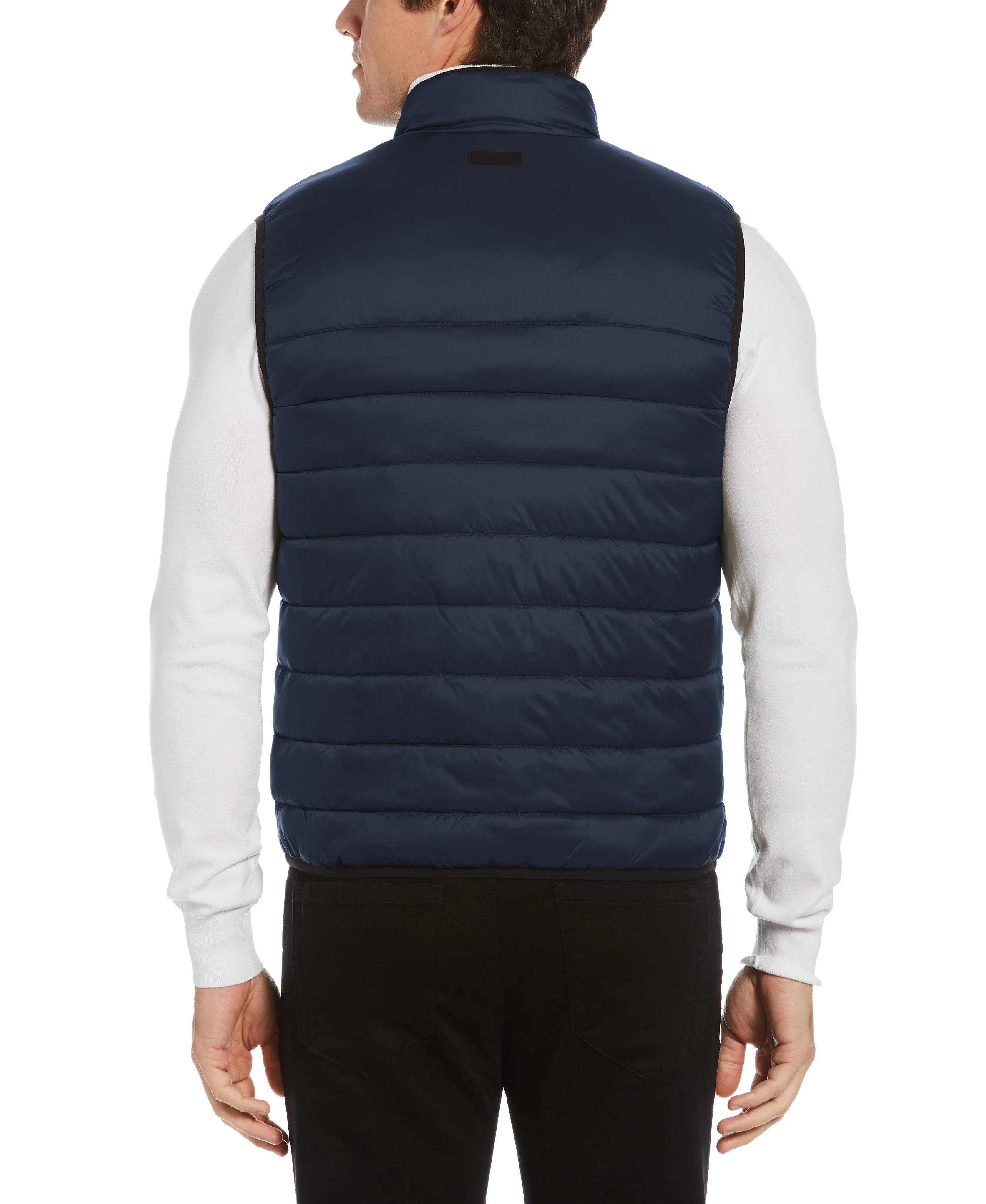 Lightweight Puffer Vest - Blue sold by Perry Ellis product image thumbnail 2
