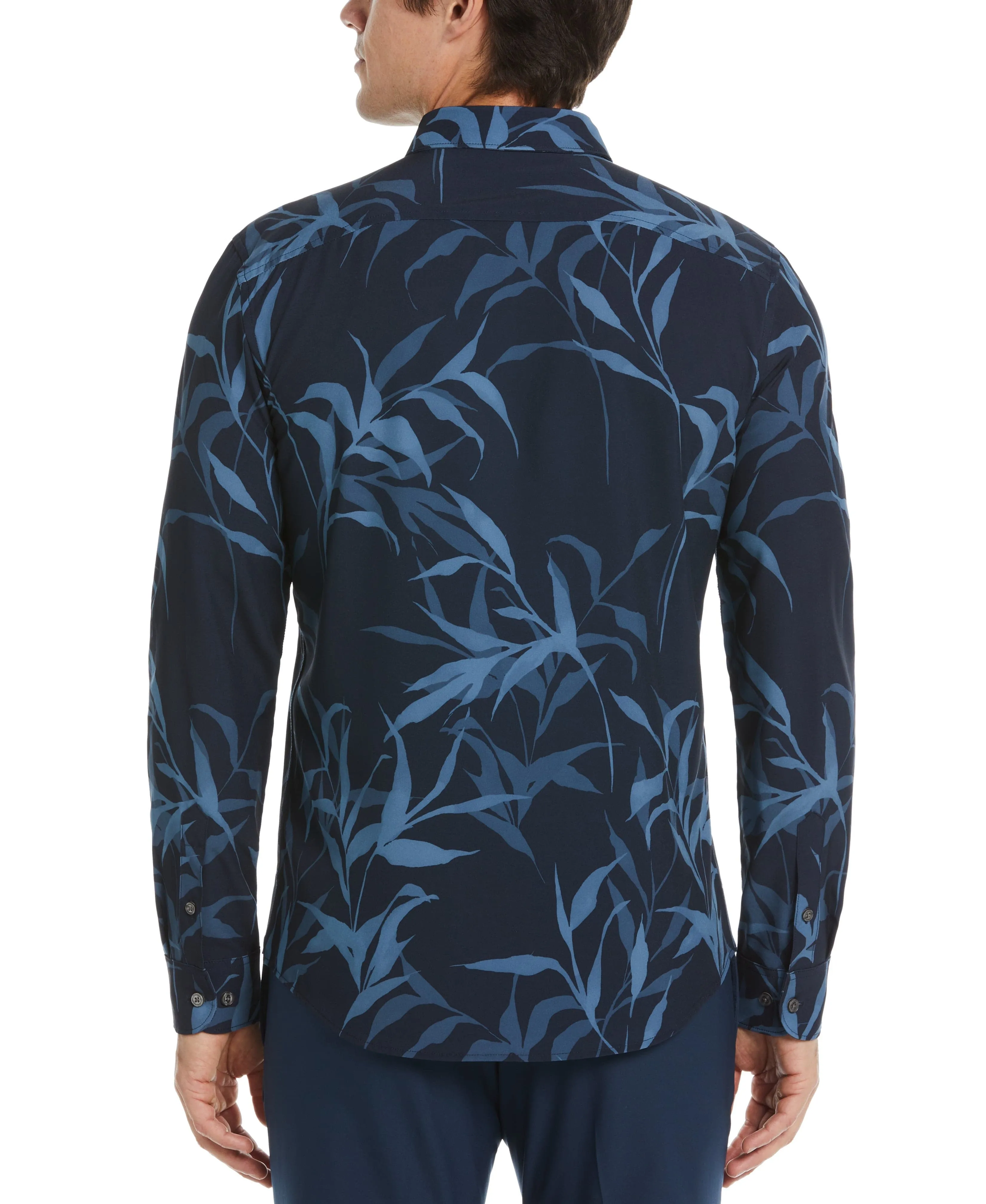 Total Stretch Floral Print Shirt sold by Perry Ellis product image thumbnail 2