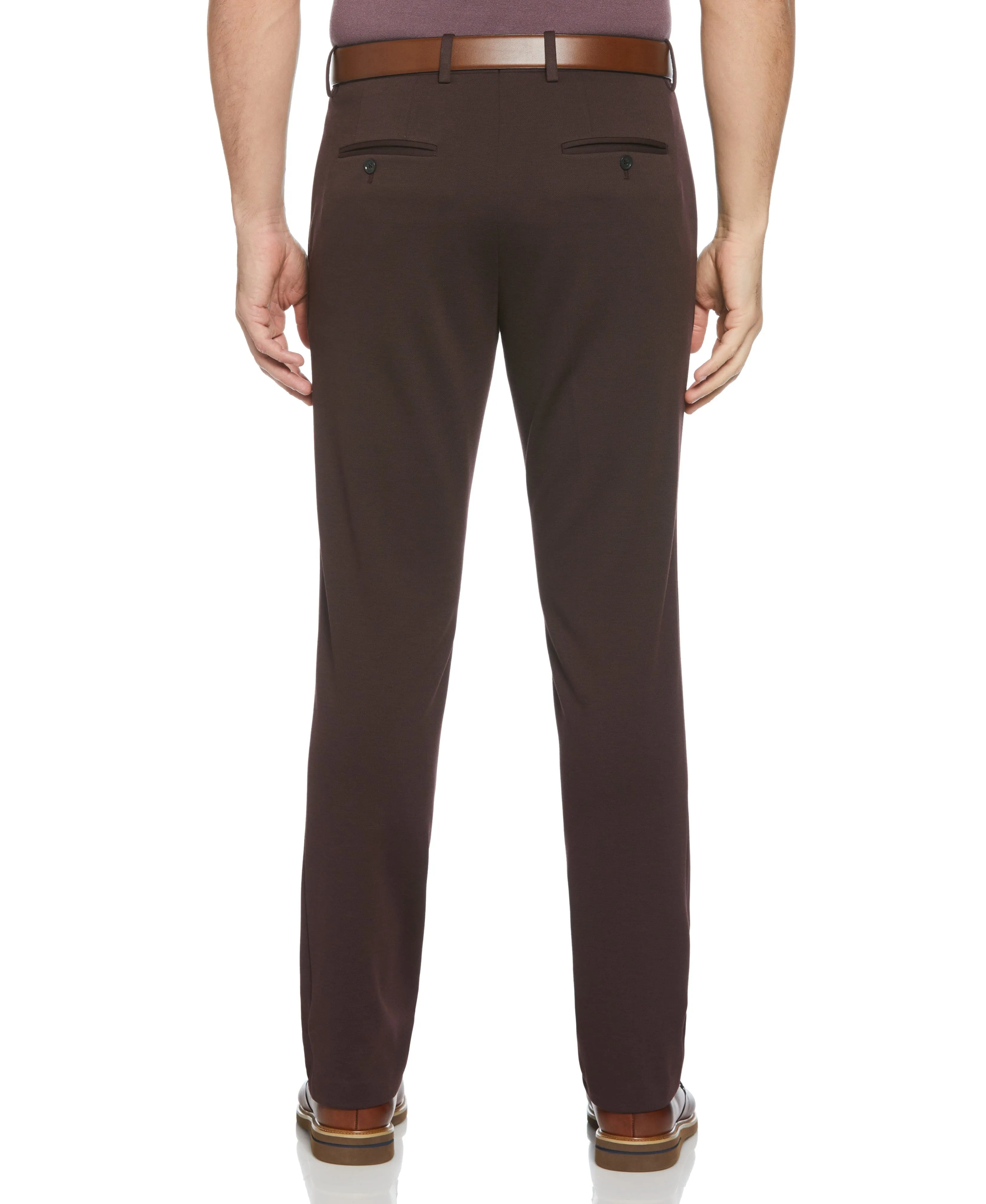 Very Slim Fit Solid Smart Knit Suit Pant sold by Perry Ellis product image thumbnail 2
