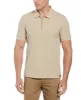Quarter Zip Ribbed Polo sold by Perry Ellis