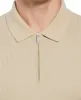 Quarter Zip Ribbed Polo sold by Perry Ellis