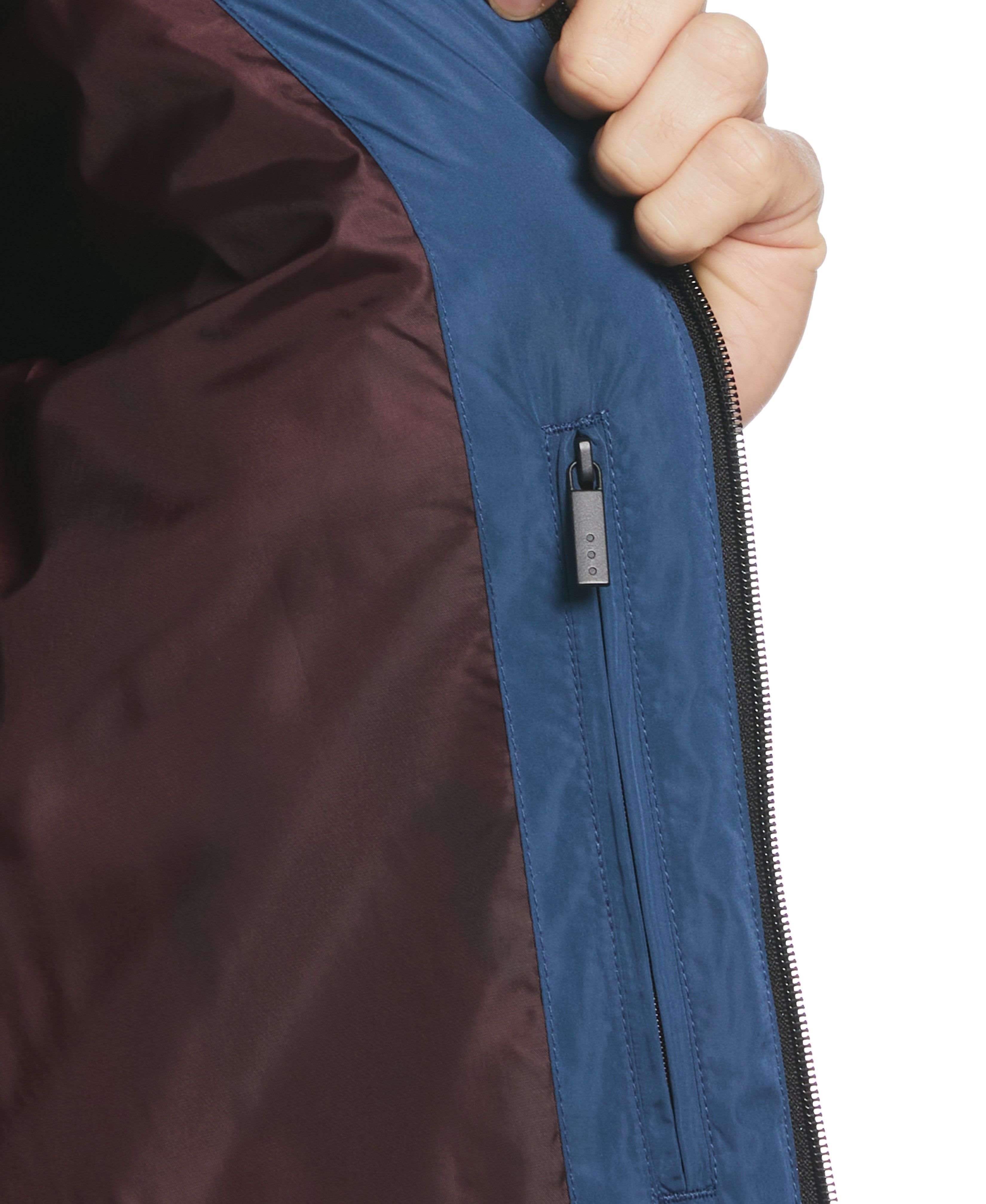 Color Block Puffer Jacket sold by Perry Ellis product image thumbnail 3