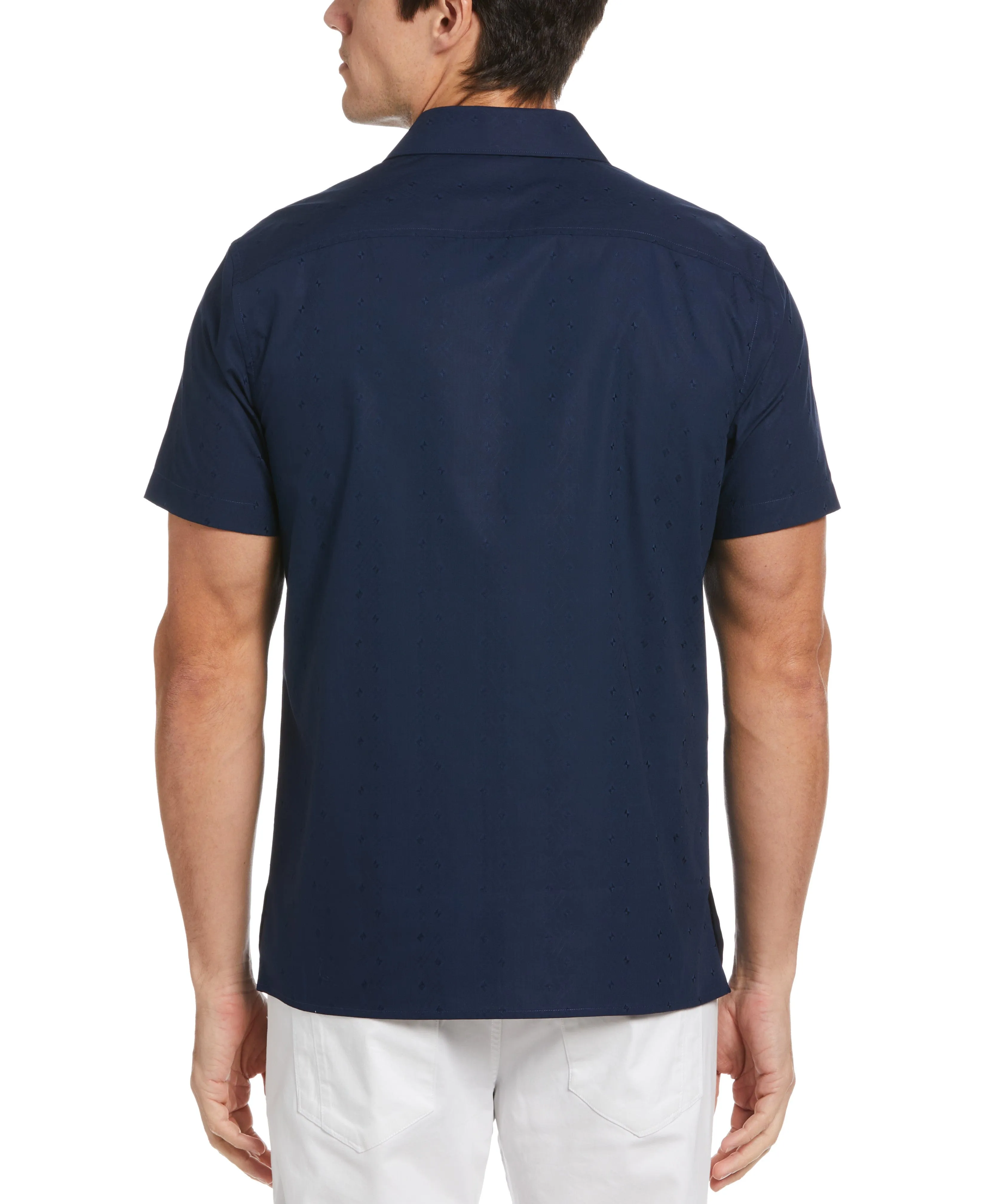 Dobby Geo Stripe Print Shirt sold by Perry Ellis product image thumbnail 2