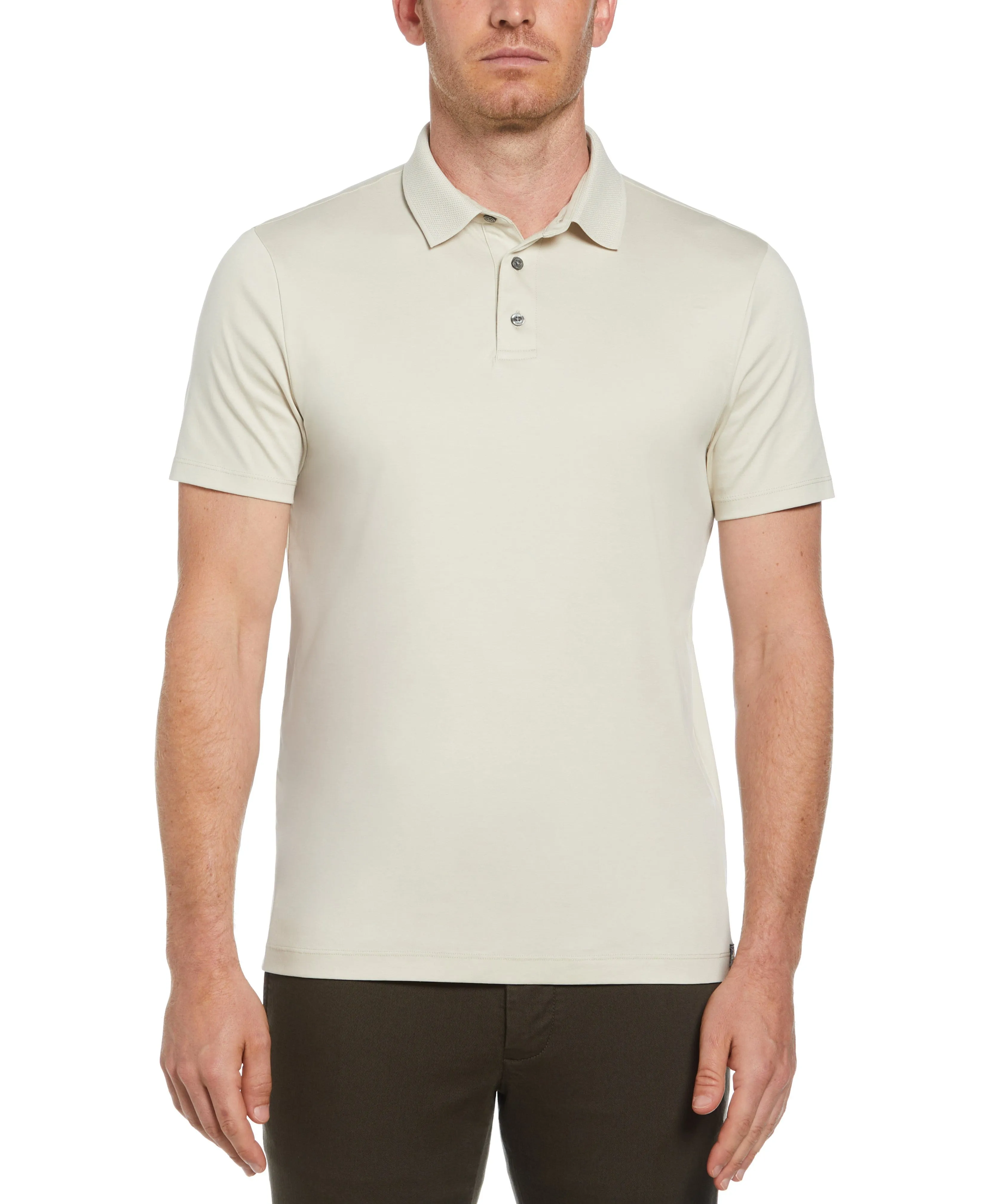 Cool Interlock Polo sold by Perry Ellis