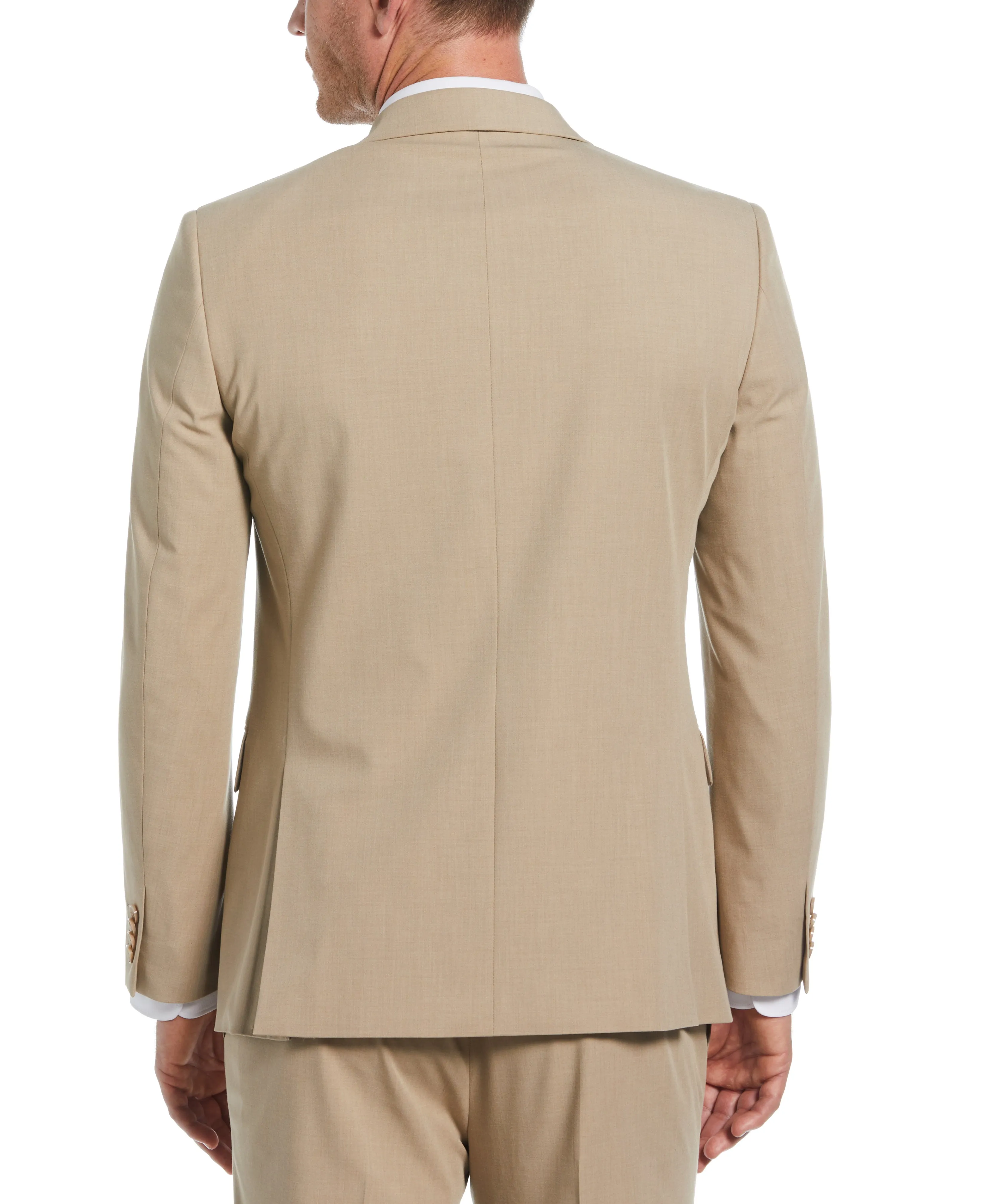 Slim Fit Double Breasted Peak Lapel Suit Jacket sold by Perry Ellis product image thumbnail 2
