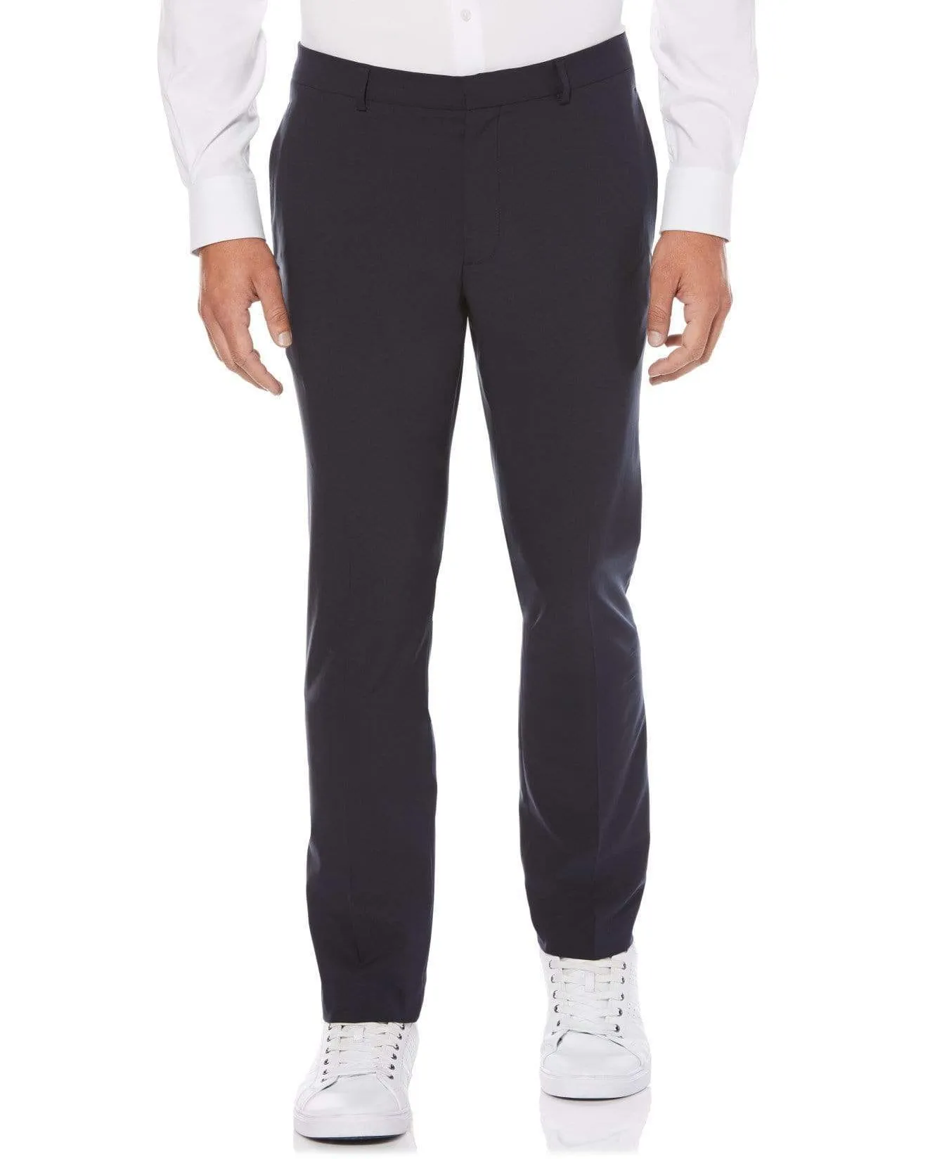 Slim Solid Dress Pant sold by Perry Ellis