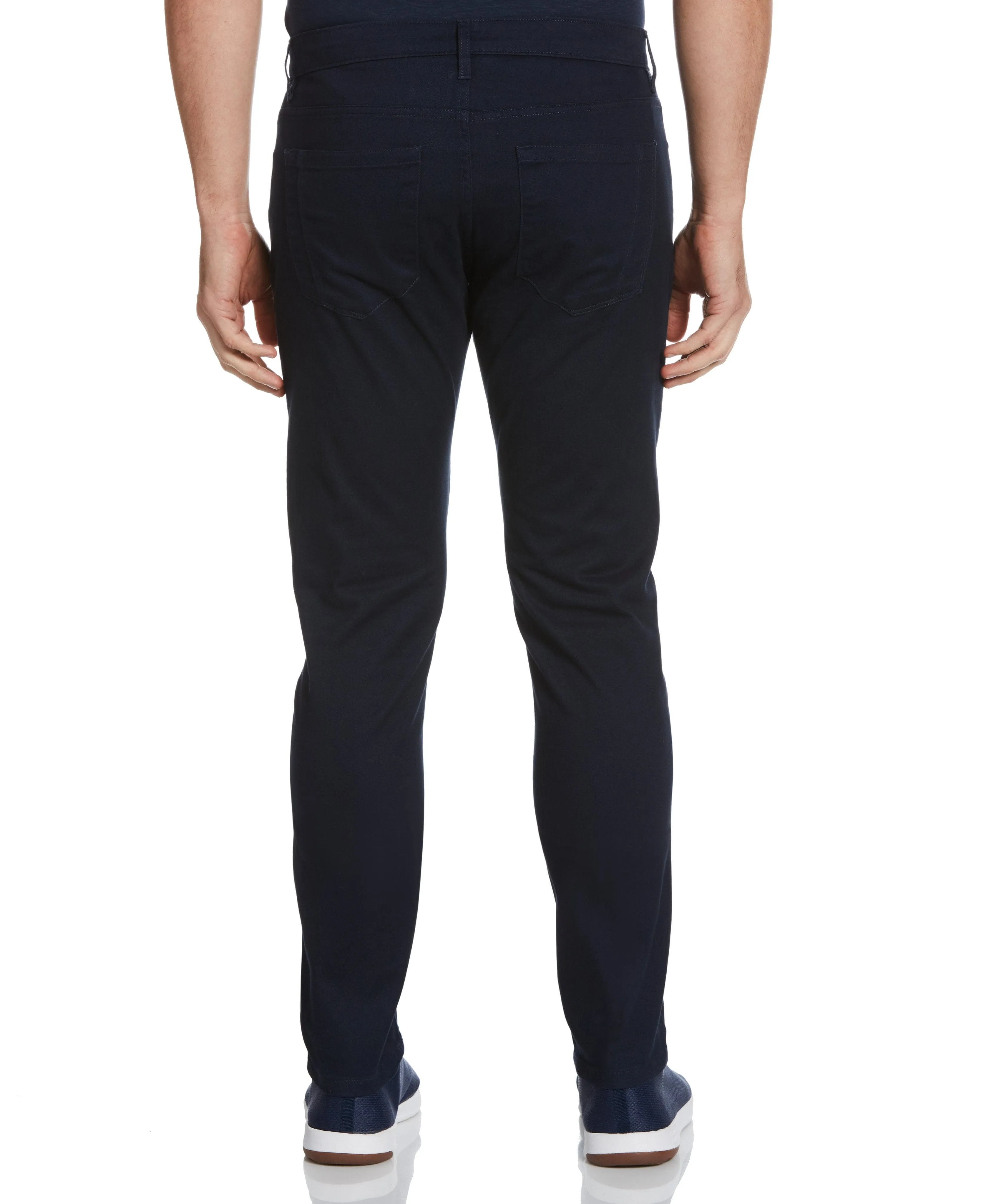 Very Slim Fit 5-Pocket Twill Stretch Pant sold by Perry Ellis product image thumbnail 2