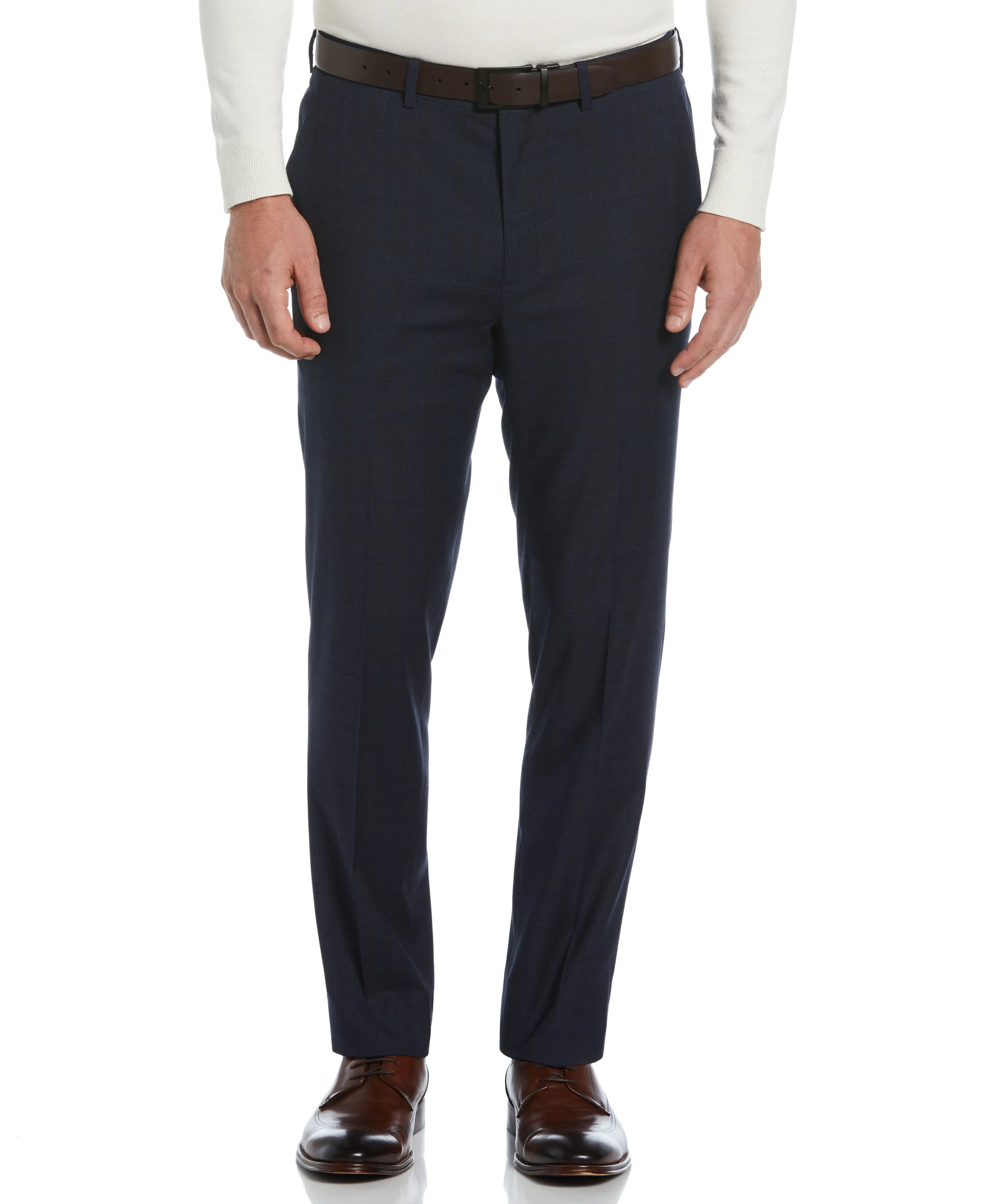 Skinny Fit Plaid Suit Pant sold by Perry Ellis