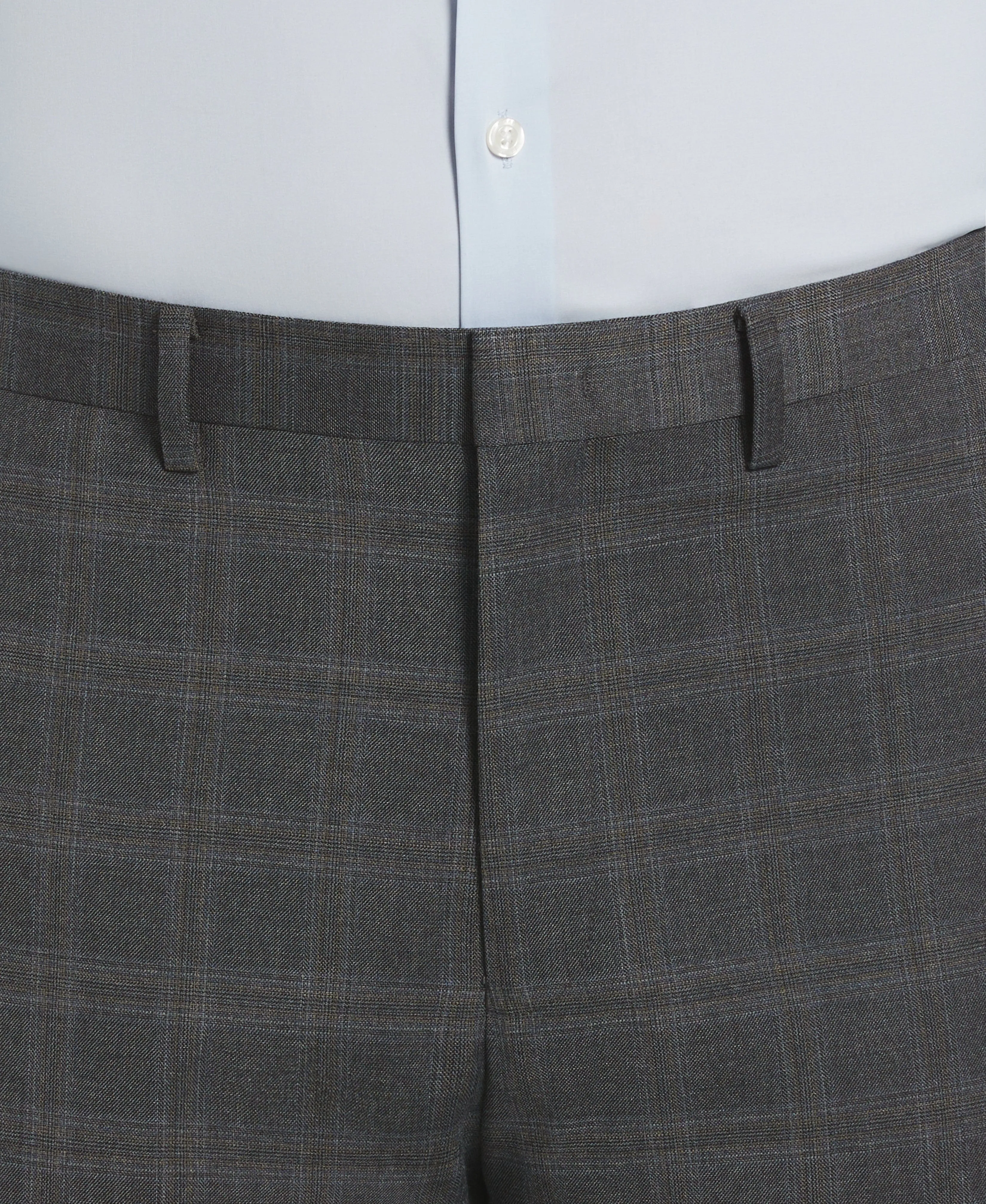 Slim Fit Deco Plaid Suit Pant sold by Perry Ellis product image thumbnail 3