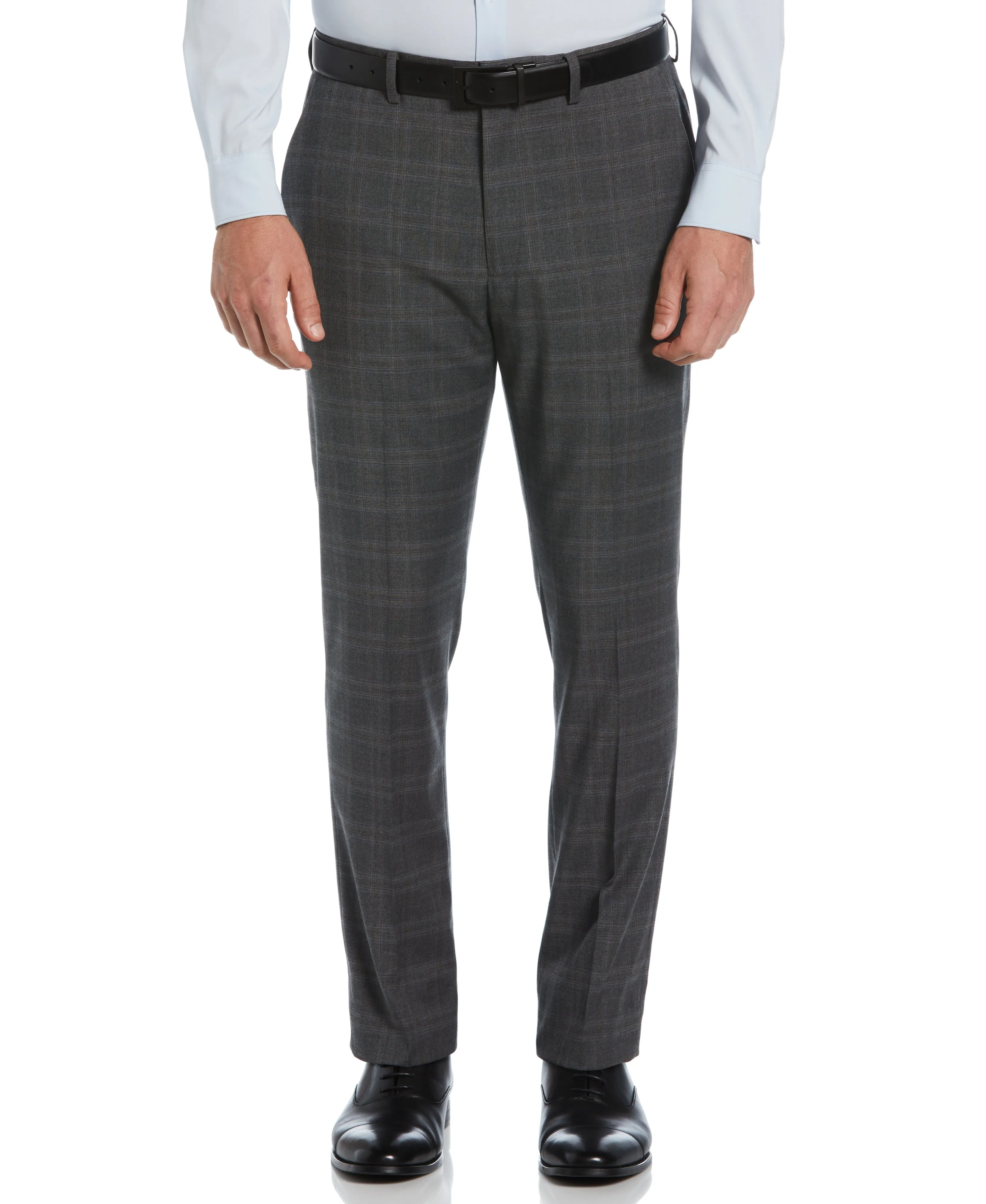 Slim Fit Deco Plaid Suit Pant sold by Perry Ellis