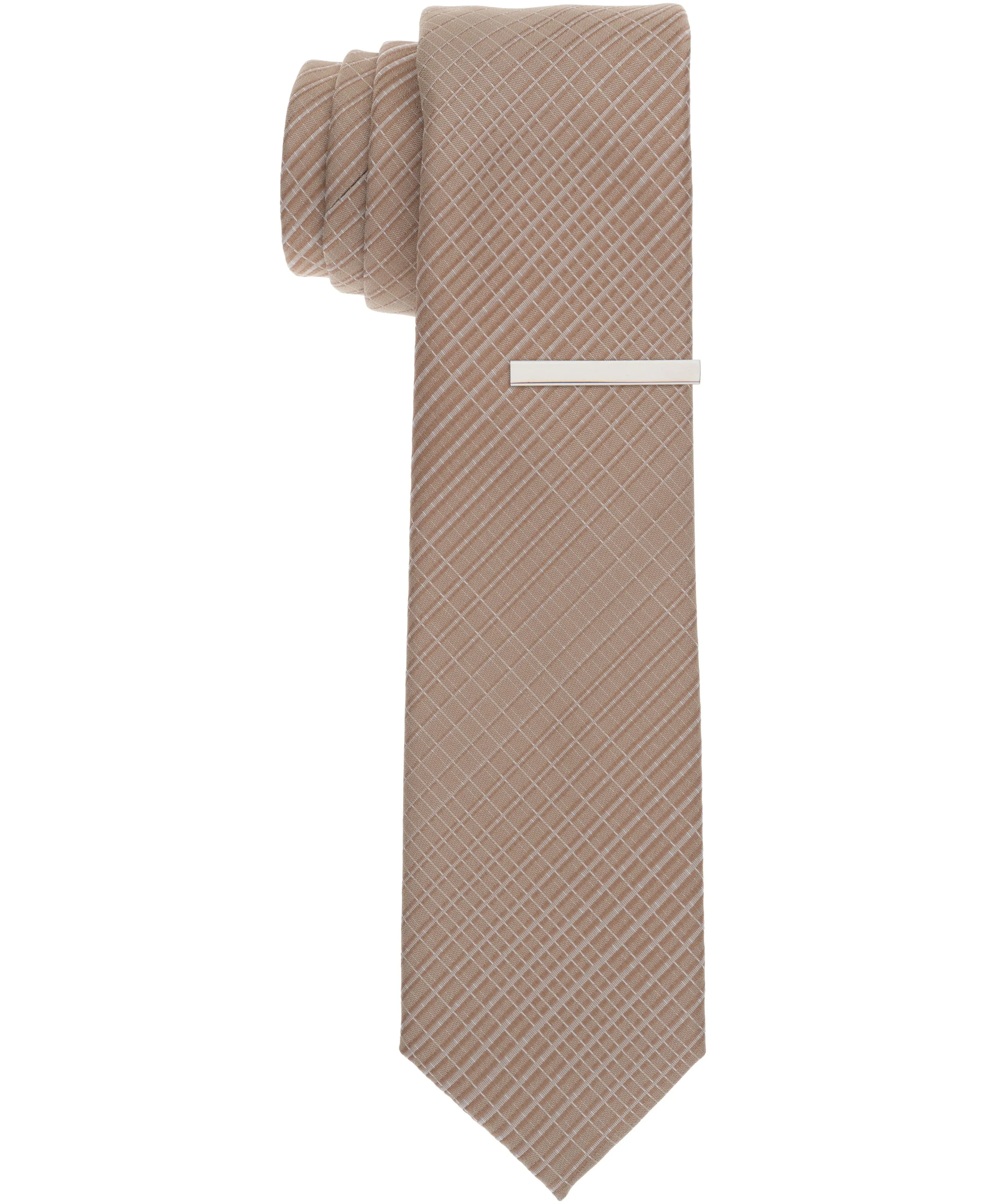 Pearce Plaid Slim Tie sold by Perry Ellis