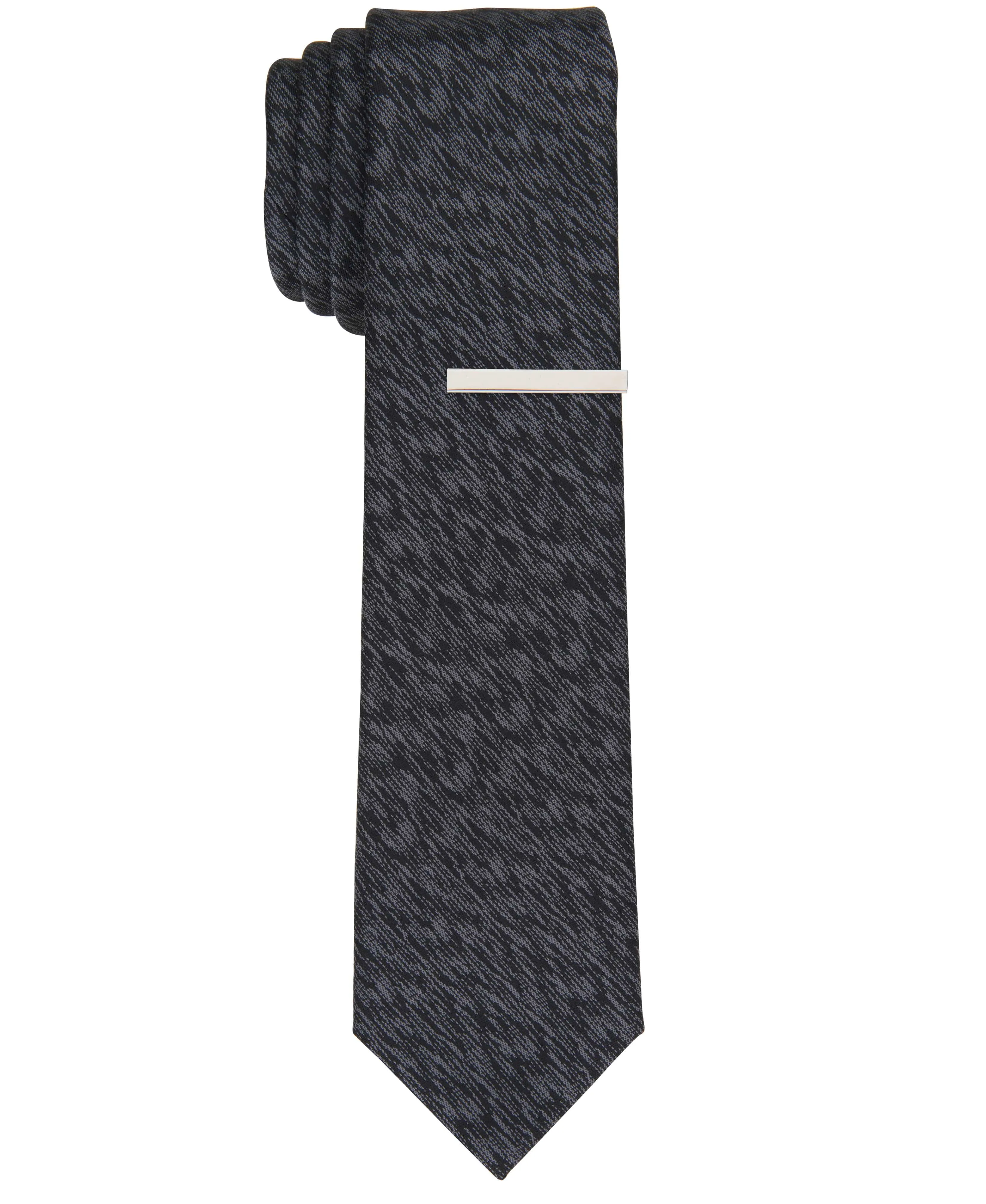 Kemp Solid Slim Tie sold by Perry Ellis