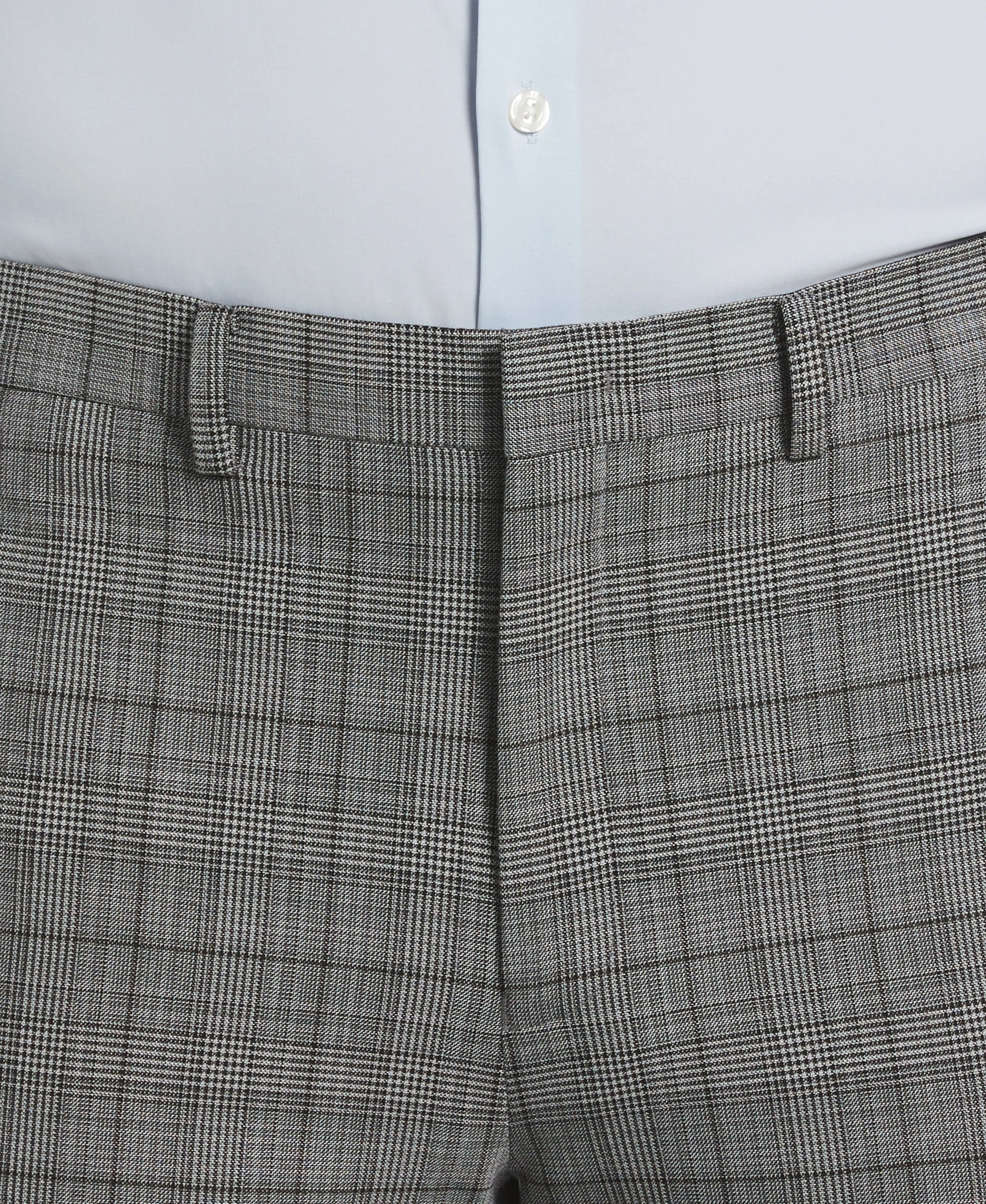 Skinny Fit Plaid Suit Pant sold by Perry Ellis product image thumbnail 3