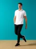 Total Stretch Slim Fit Solid Shirt sold by Perry Ellis