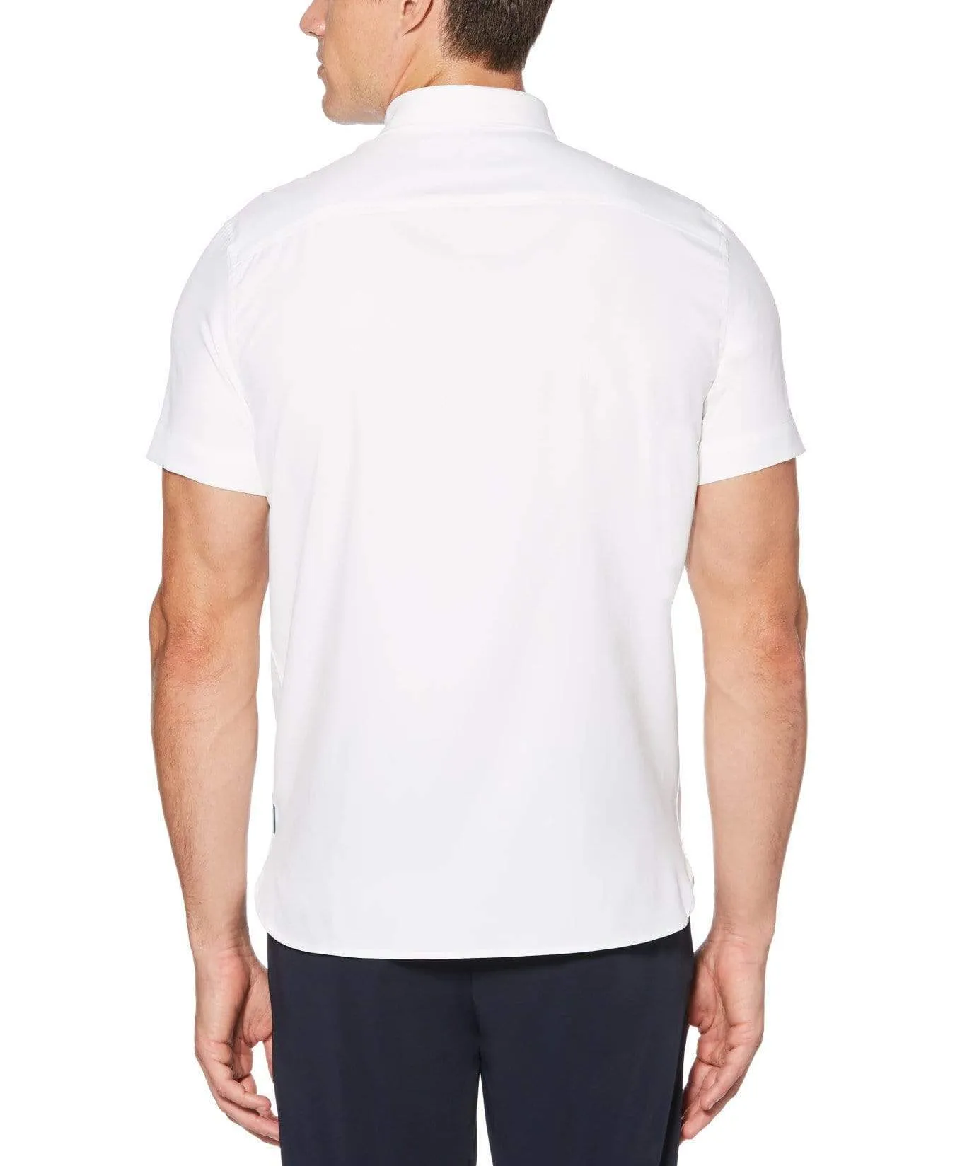 Total Stretch Slim Fit Solid Shirt sold by Perry Ellis product image thumbnail 3