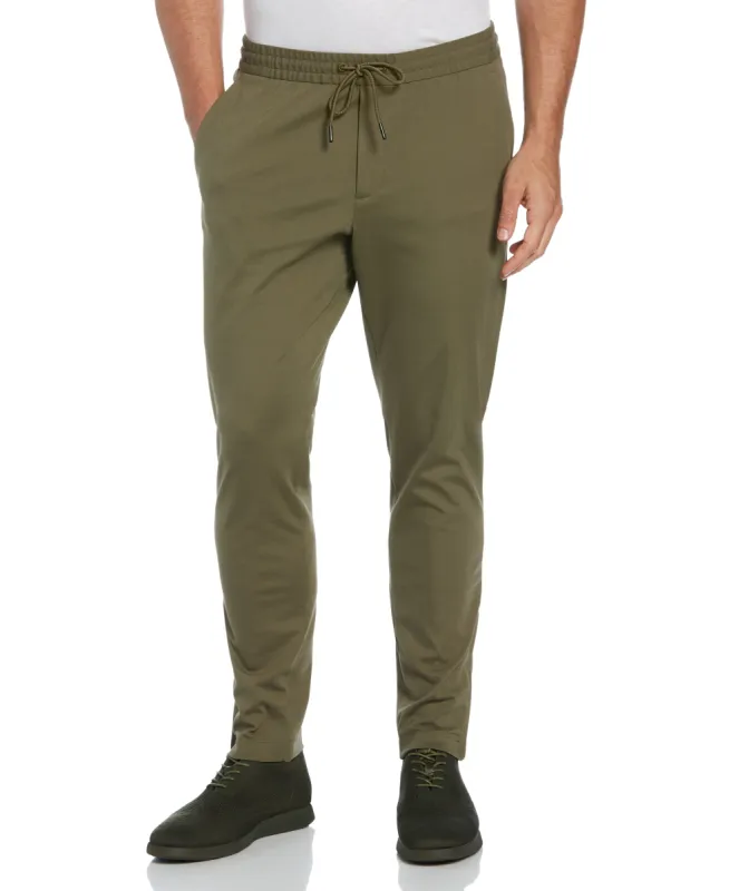 Ponte Knit Stretch Jogger sold by Perry Ellis