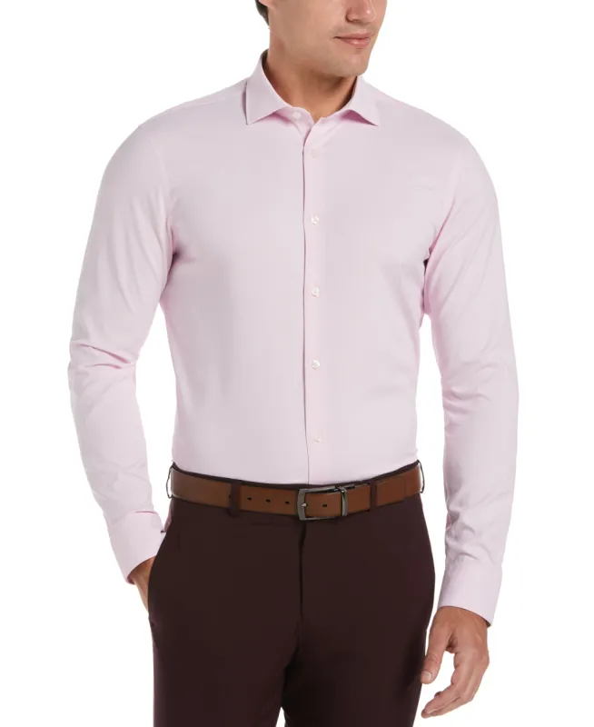 Very Slim Fit Pink Tech Dress Shirt sold by Perry Ellis