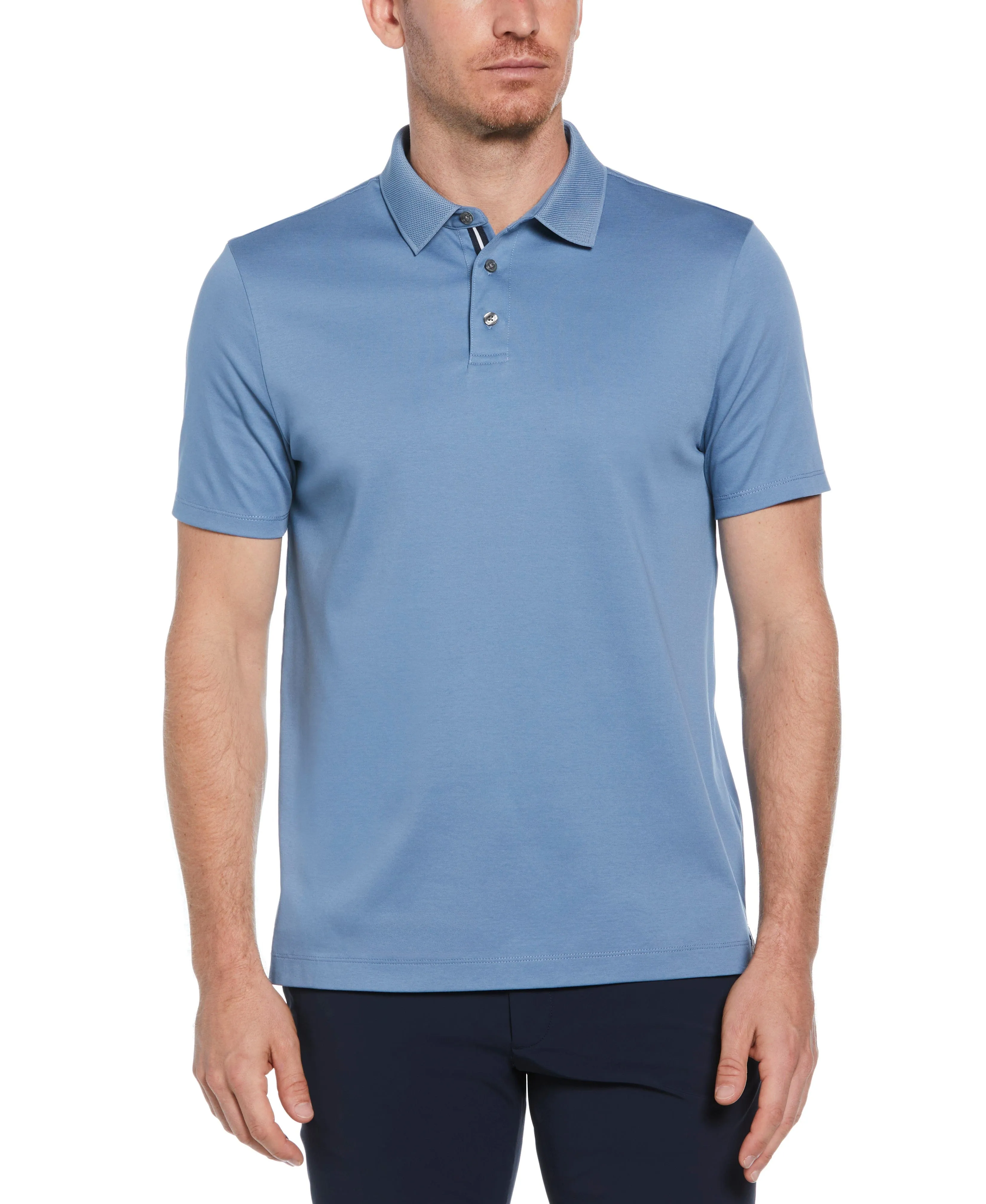 Cool Interlock Polo sold by Perry Ellis
