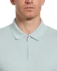 Quarter Zip Ribbed Polo sold by Perry Ellis