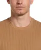 Ribbed Crew Neck Tee sold by Perry Ellis