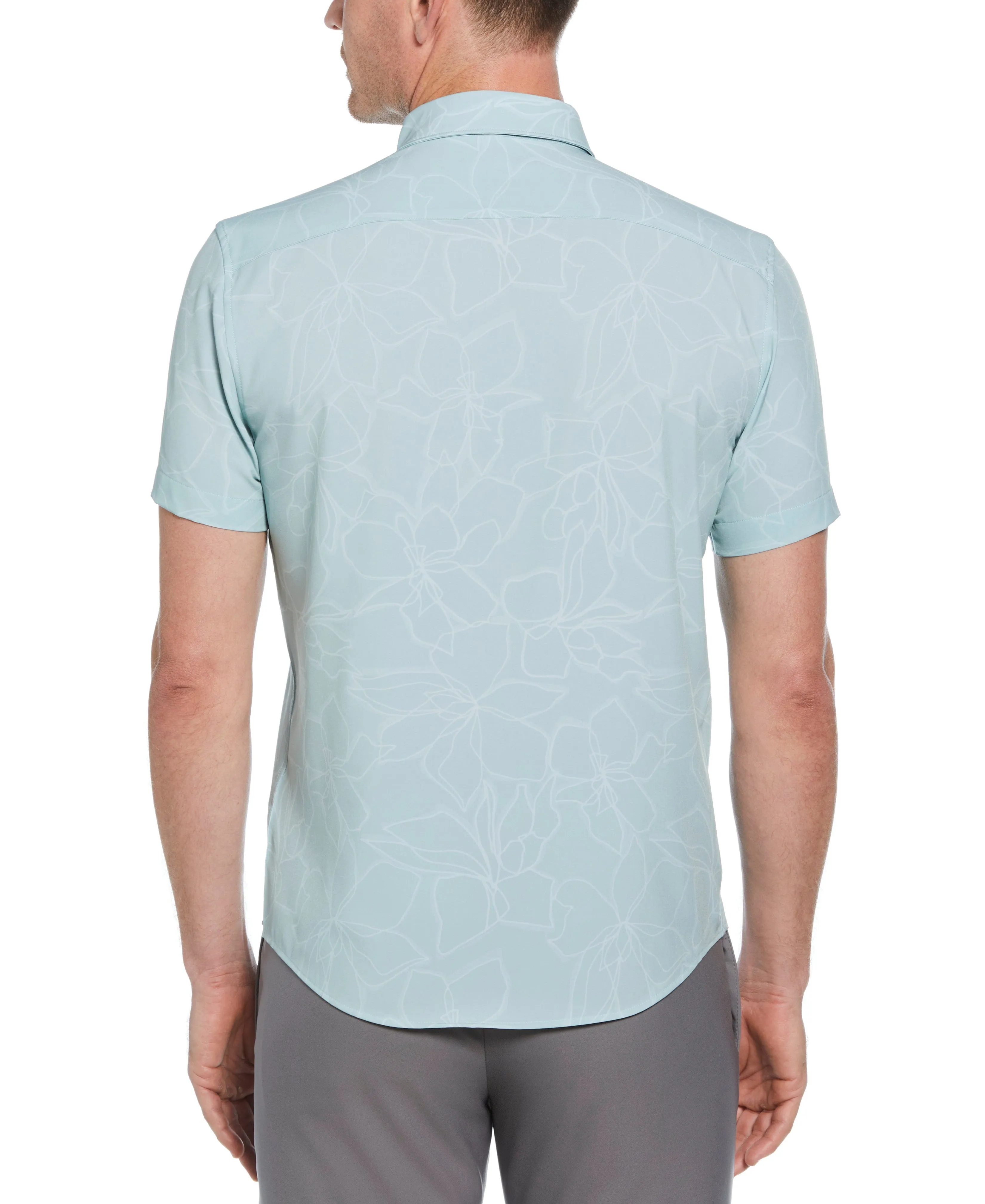 Slim Fit Total Stretch Floral Print Shirt sold by Perry Ellis product image thumbnail 2