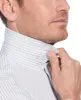 Total Stretch Bi-Color Pinstripe Shirt sold by Perry Ellis