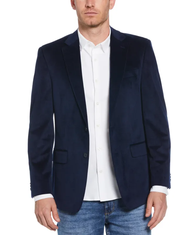 Slim Fit Notch Lapel Corduroy Sport Coat sold by Perry Ellis